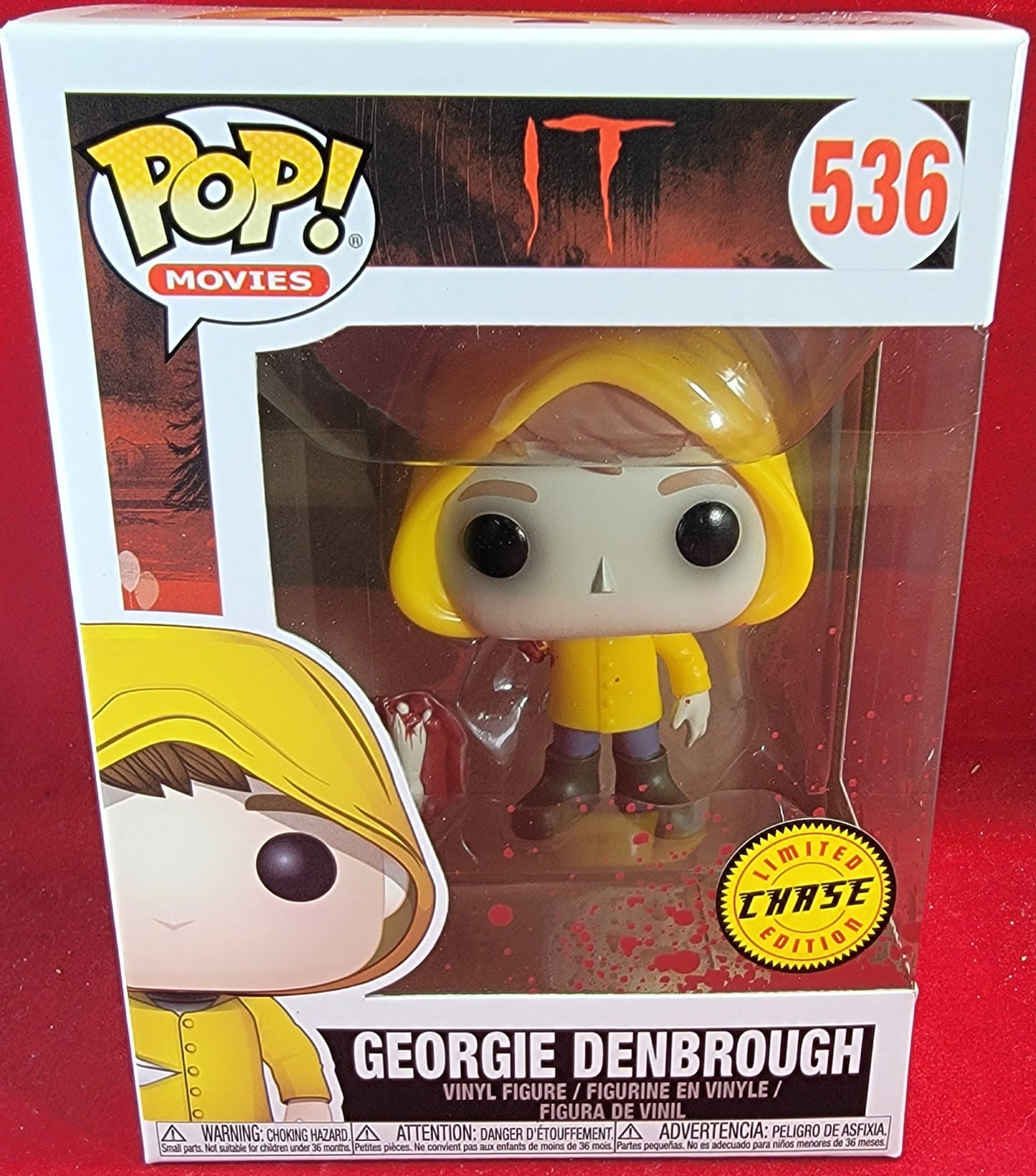 George denbrough chase funko # 536 (nib)