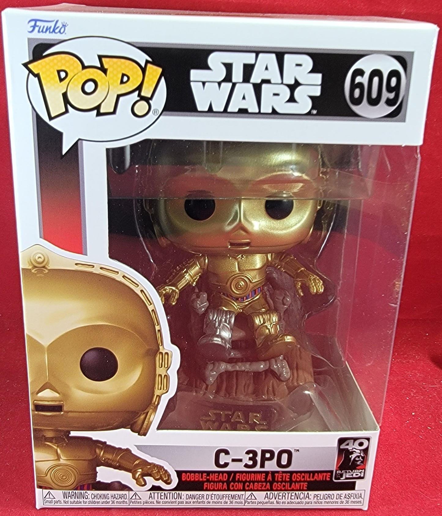 C-3po funko # 609 (nib)