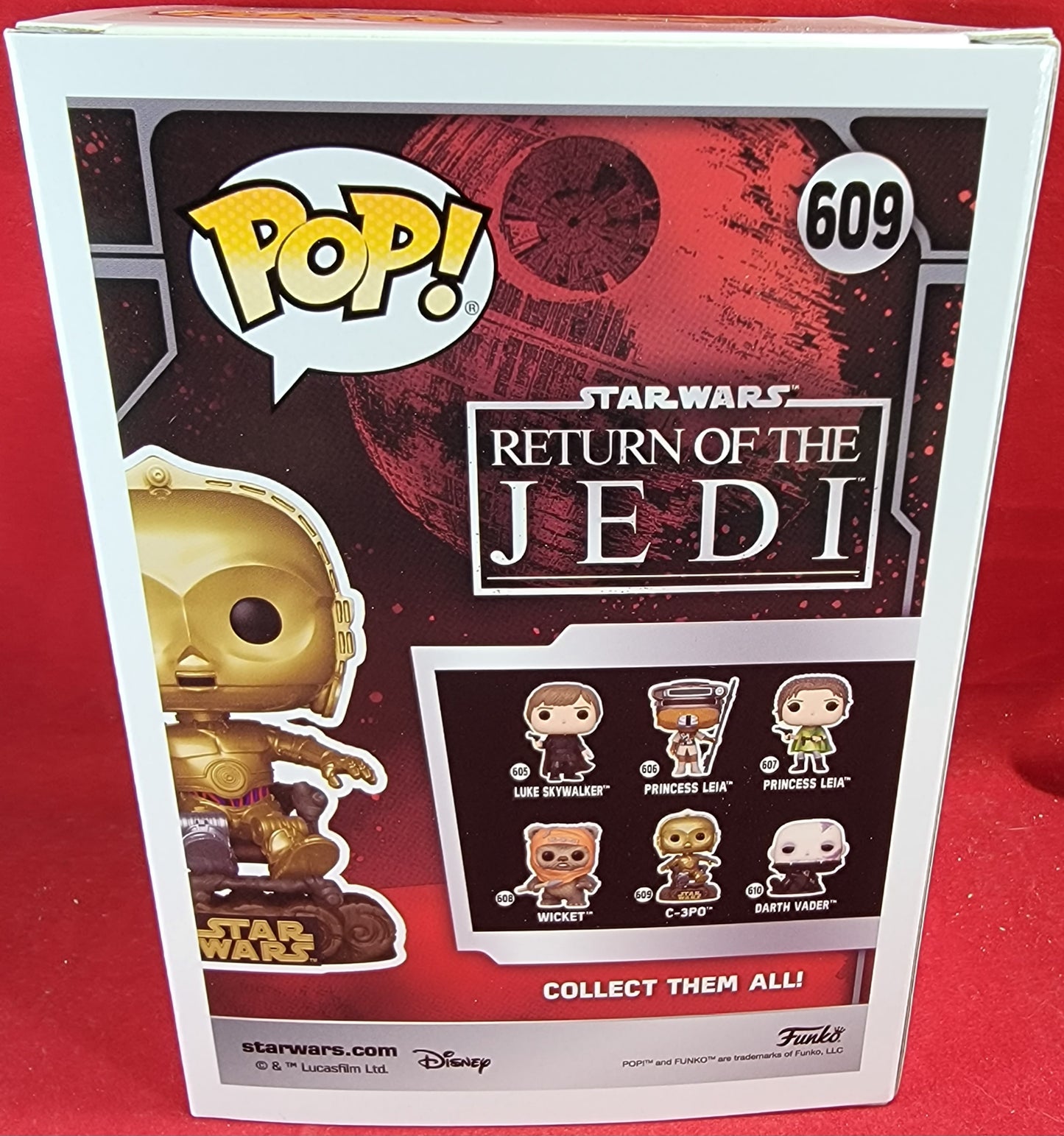 C-3po funko # 609 (nib)