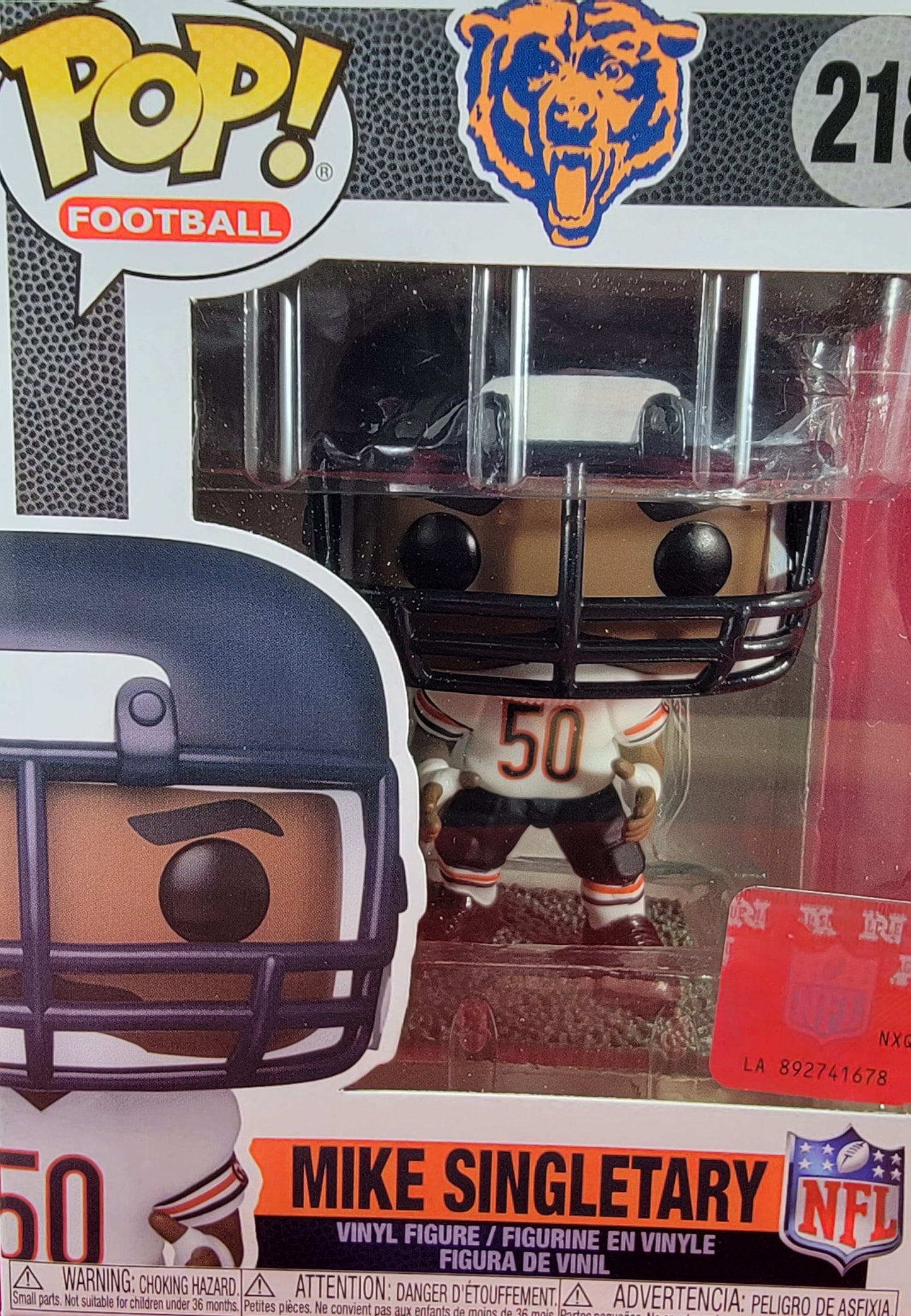 Mike Singletary funko # 218 (nib)