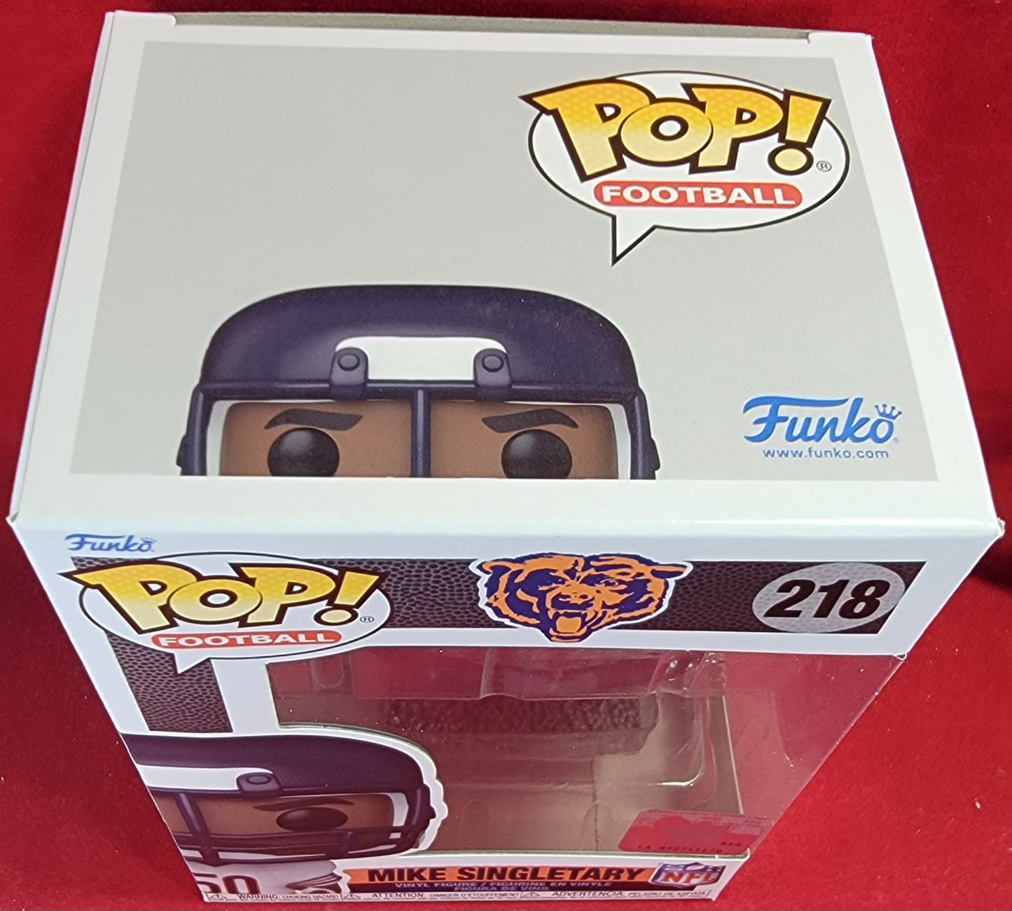 Mike Singletary funko # 218 (nib)