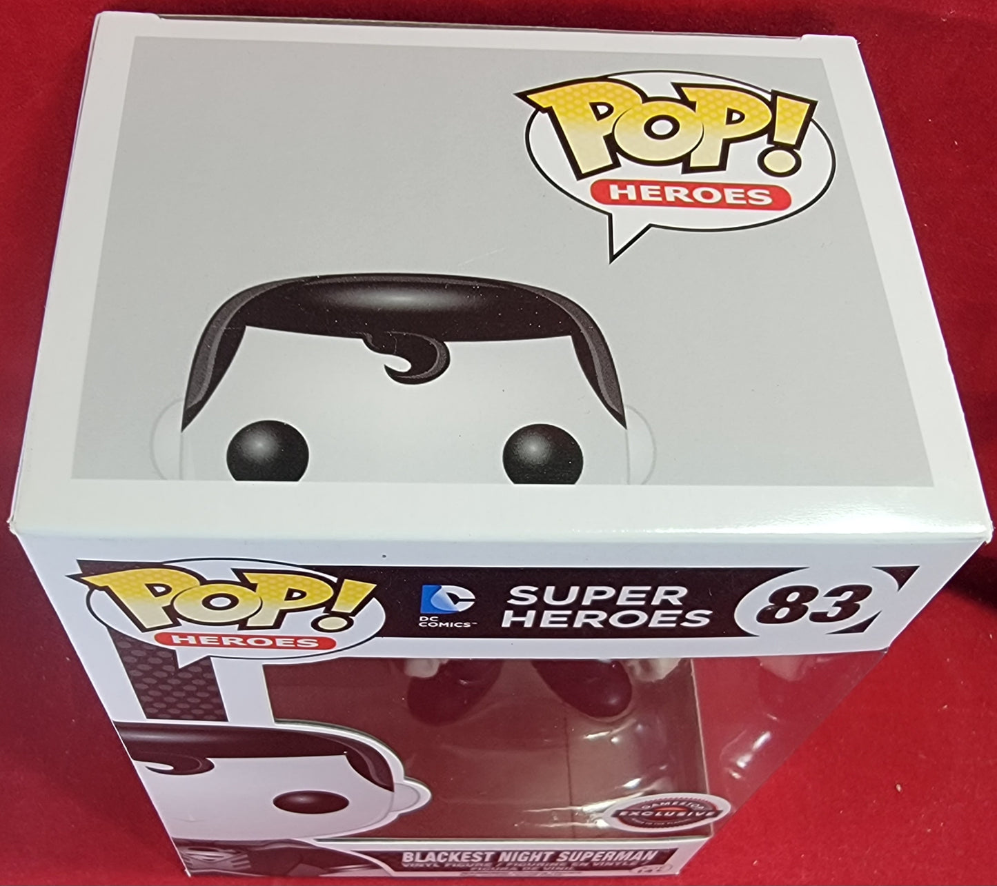 Blackest night Superman gamestop exclusive funko # 83 (nib)