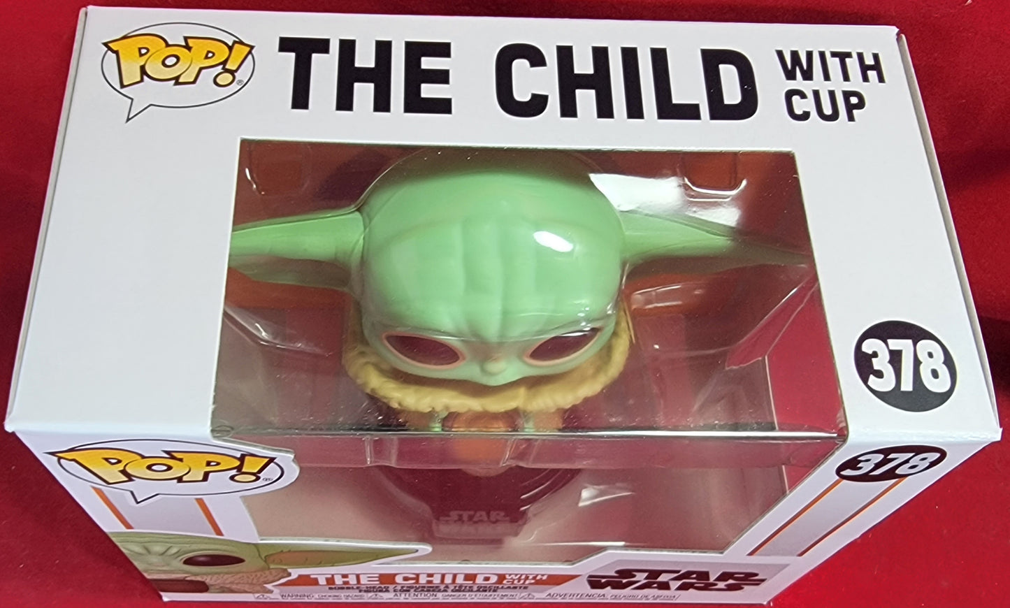 The child with cup funko # 378 (nib)