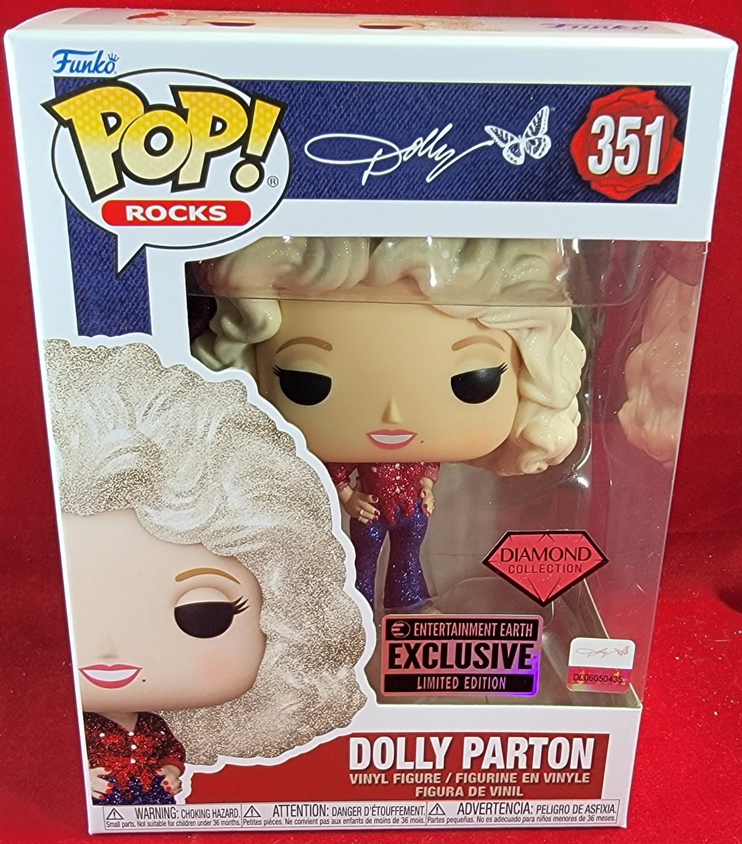 Dolly Parton entertainment earth exclusive # 351 (nib)