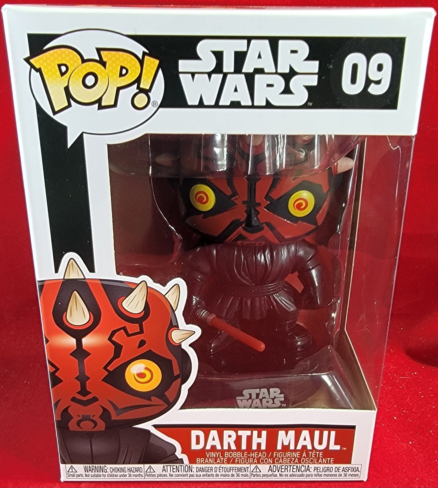 Darth maul funko # 09 (nib)