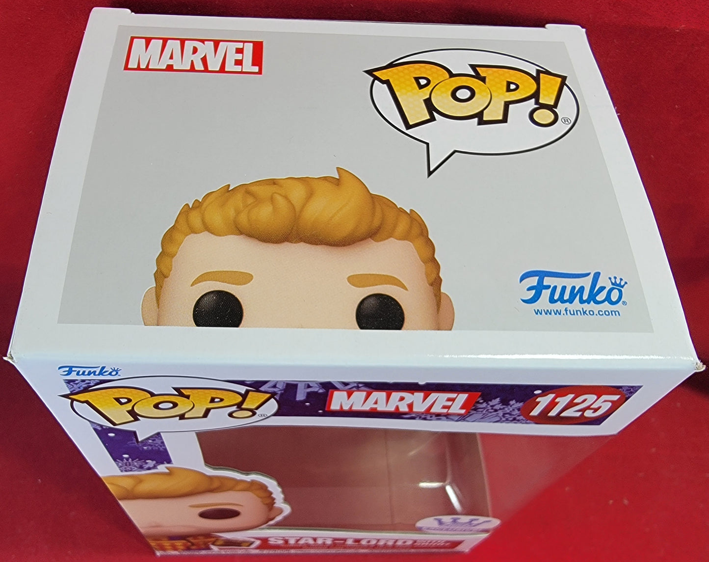 Star-lord with groot funko exclusive # 1125 (nib)
