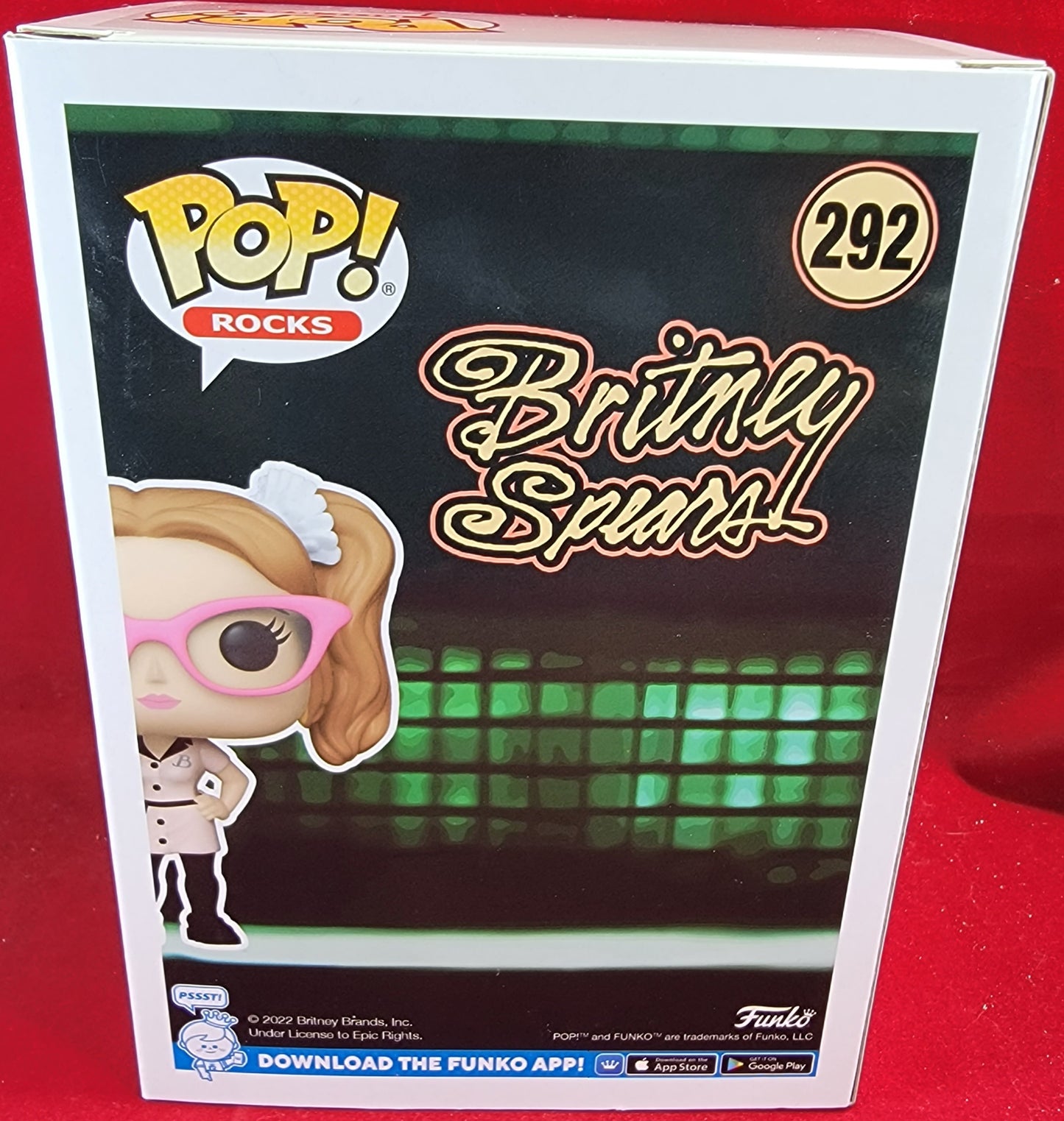 Britney spears 2022 fall convention # 292 (nib)