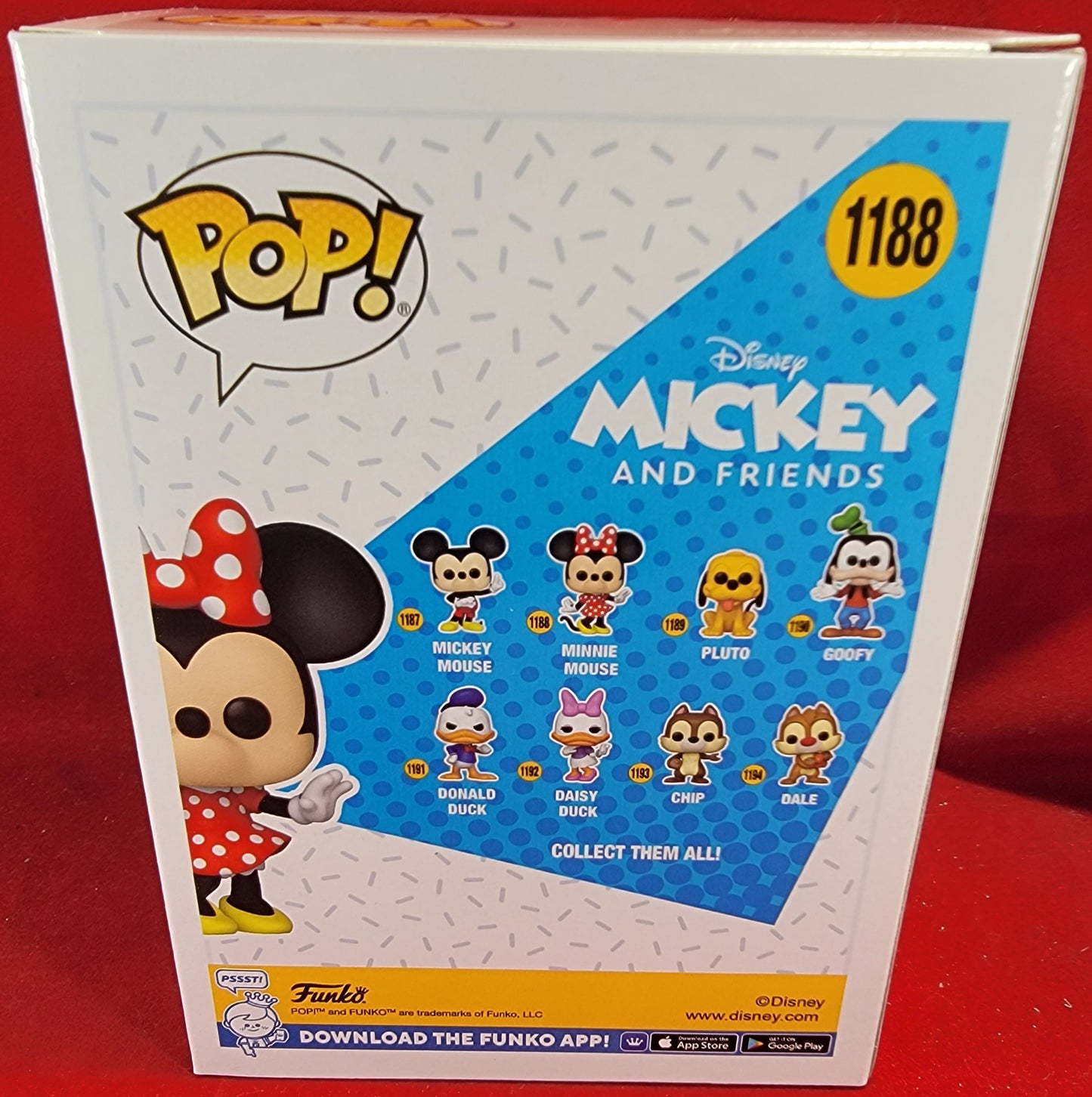 Minnie mouse funko # 1188 (nib)