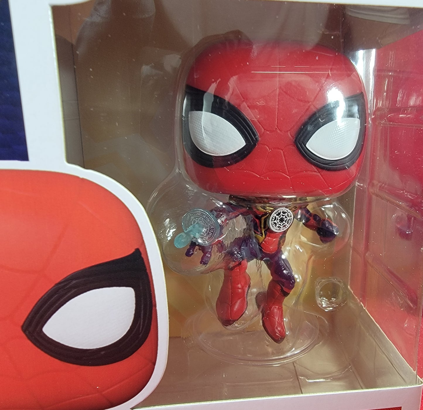 Spider-Man integrated suit funko # 913 (nib)