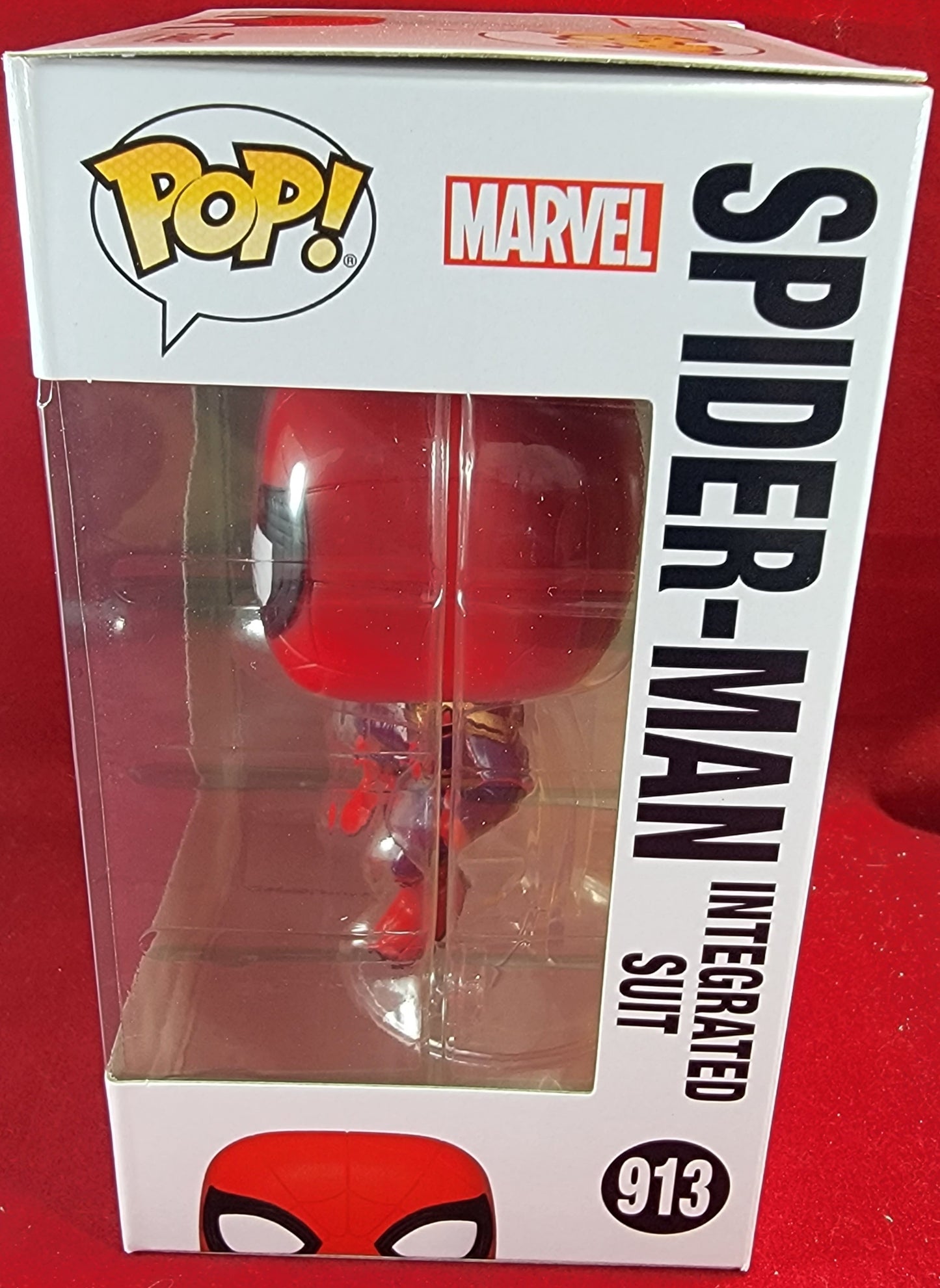 Spider-Man integrated suit funko # 913 (nib)
