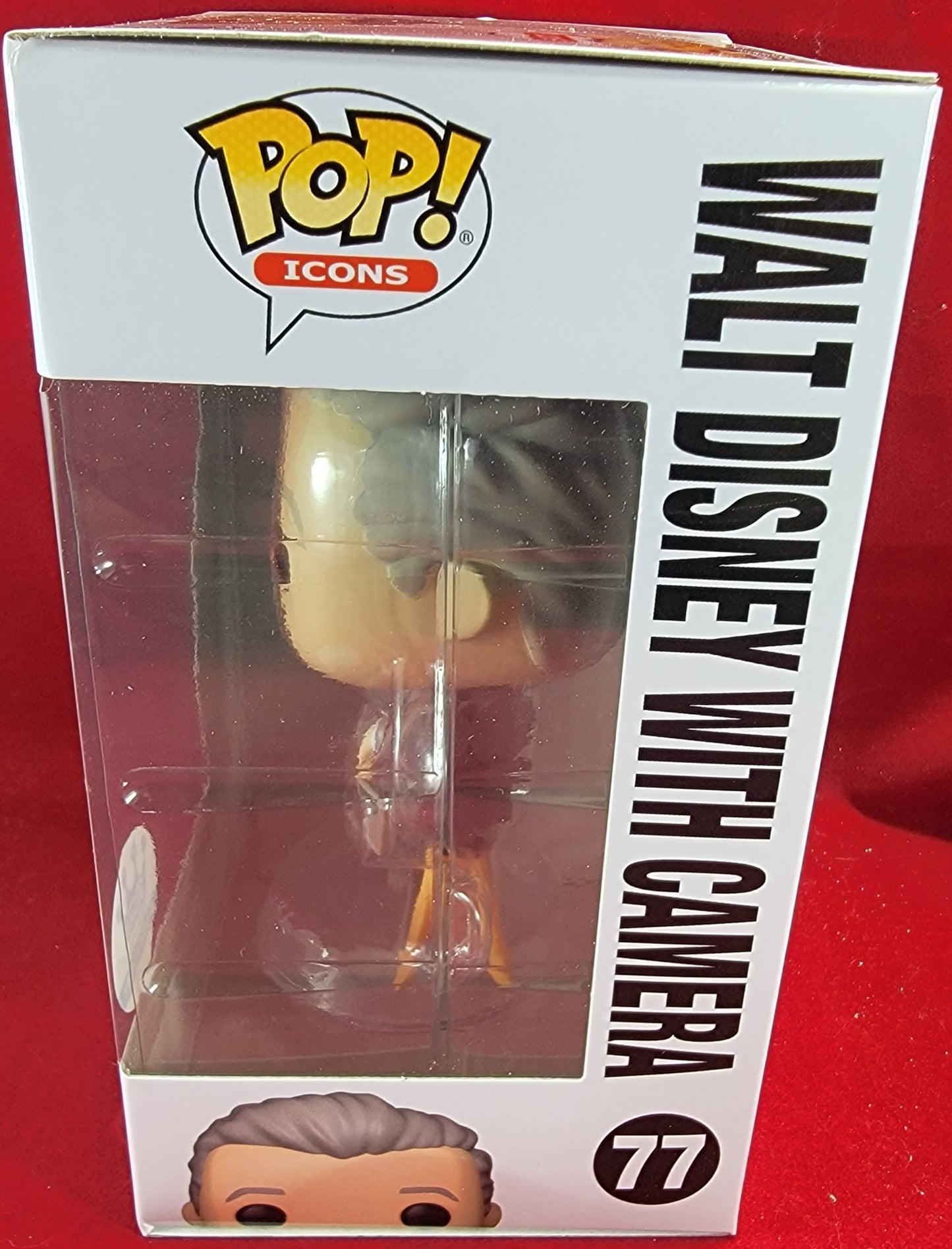 Walt disney with camera funko exclusive # 77 (nib)