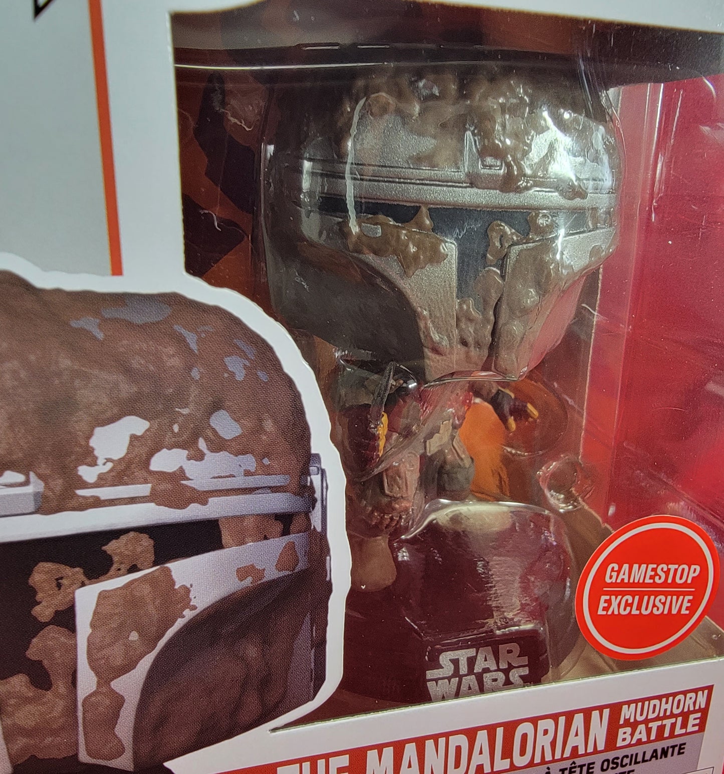 The Mandalorian mudhorn battle gamestop exclusive funko # 564 (nib)