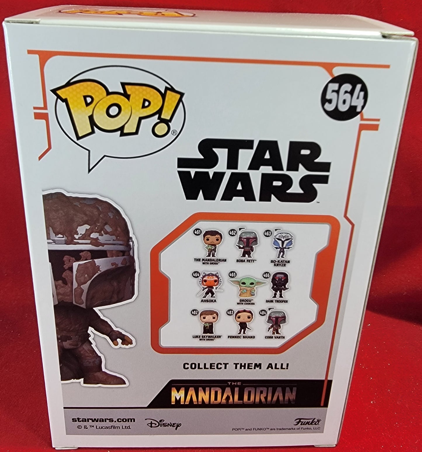 The Mandalorian mudhorn battle gamestop exclusive funko # 564 (nib)