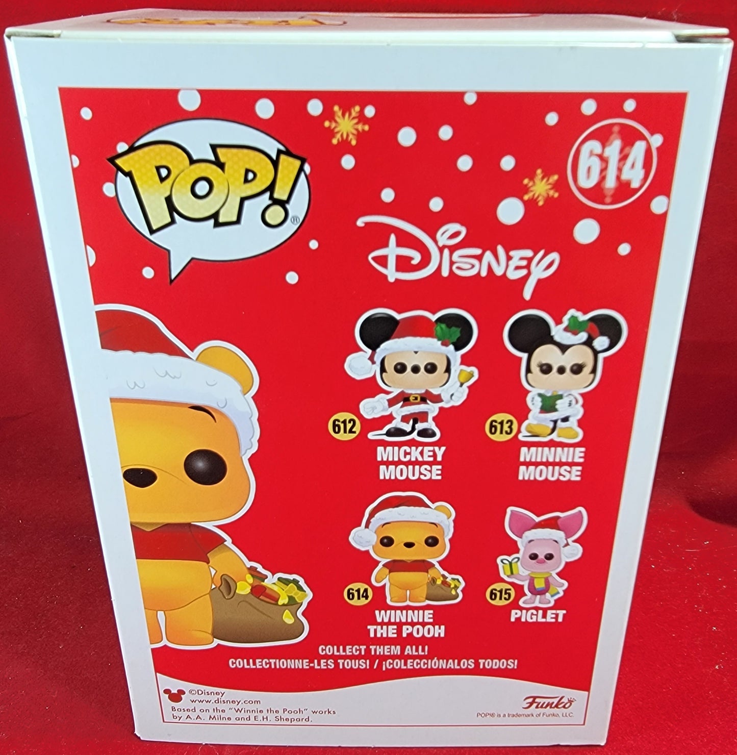 Winnie The pooh hot topic exclusive funko # 614 (nib)