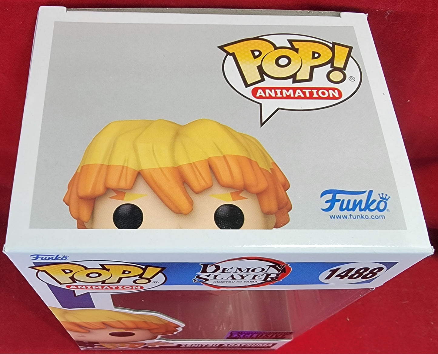 Zenitsu agatsuma entertainment earth exclusive funko # 1488