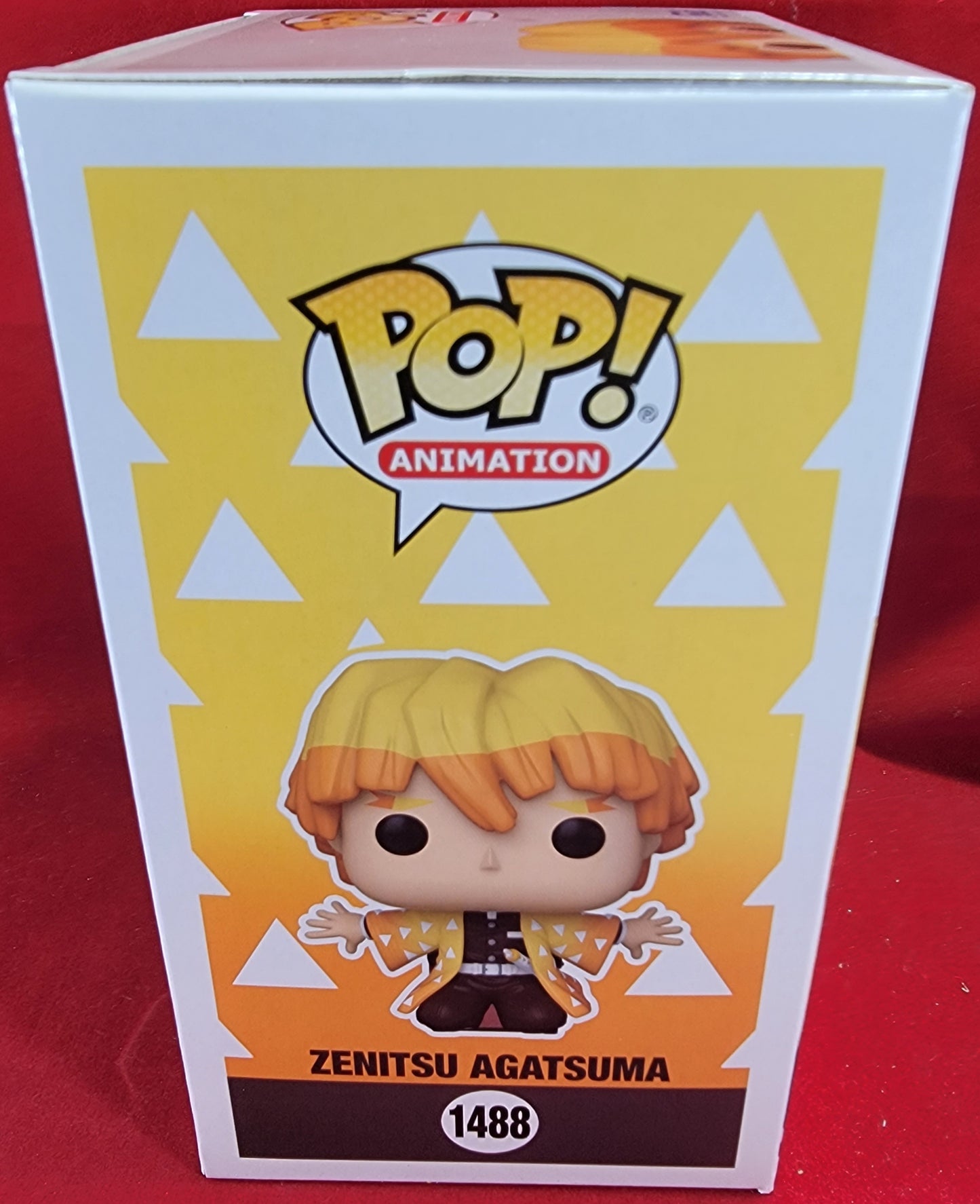 Zenitsu agatsuma entertainment earth exclusive funko # 1488