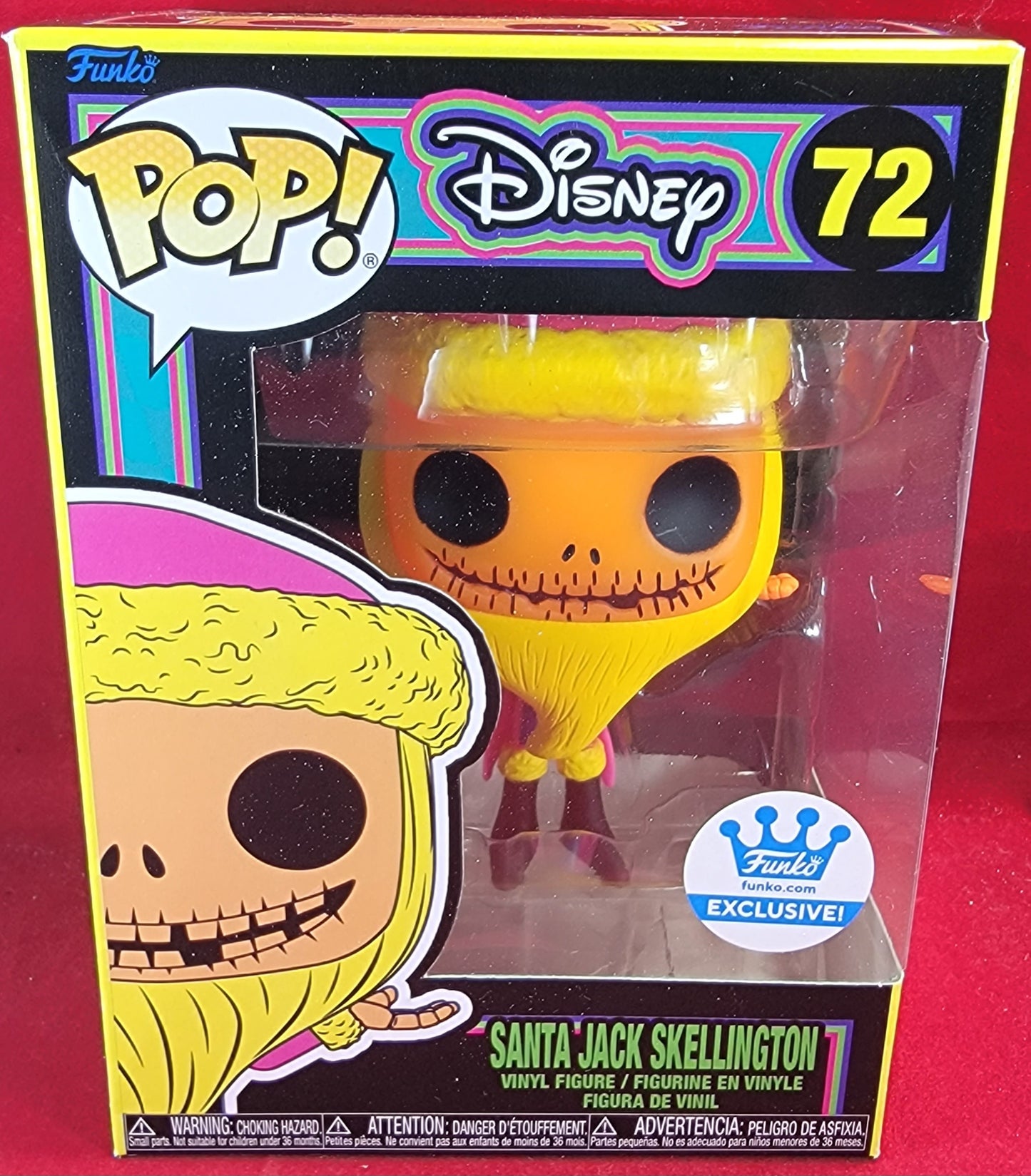 Santa Jack skellington funko exclusive # 72 (nib)