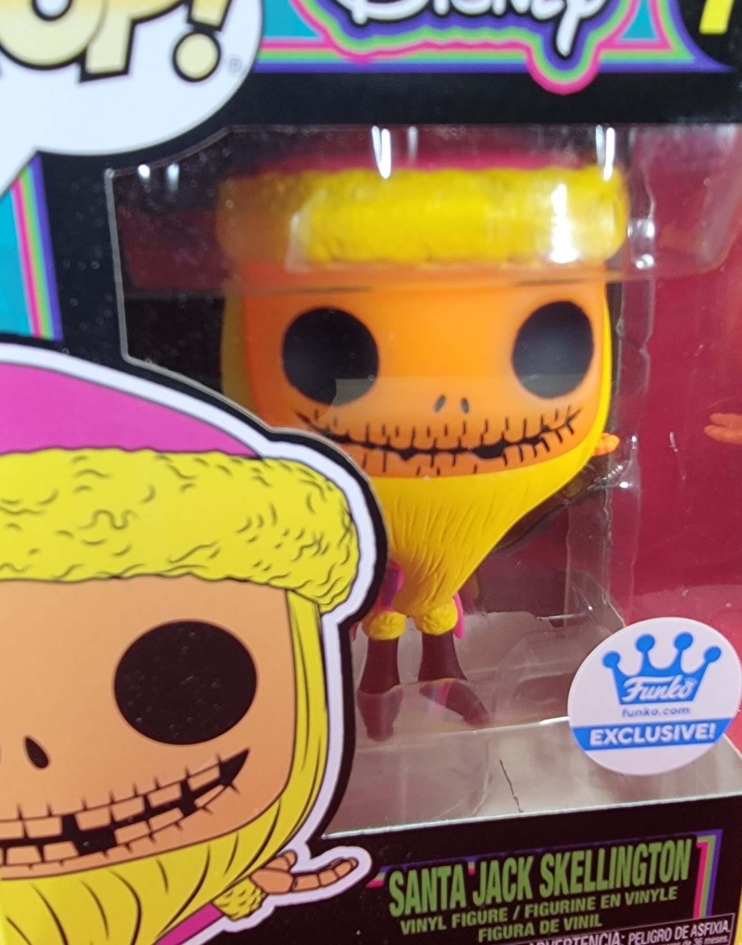 Santa Jack skellington funko exclusive # 72 (nib)