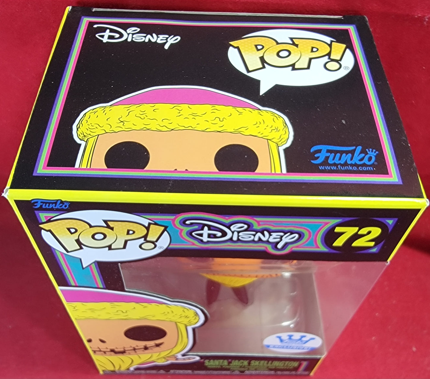 Santa Jack skellington funko exclusive # 72 (nib)