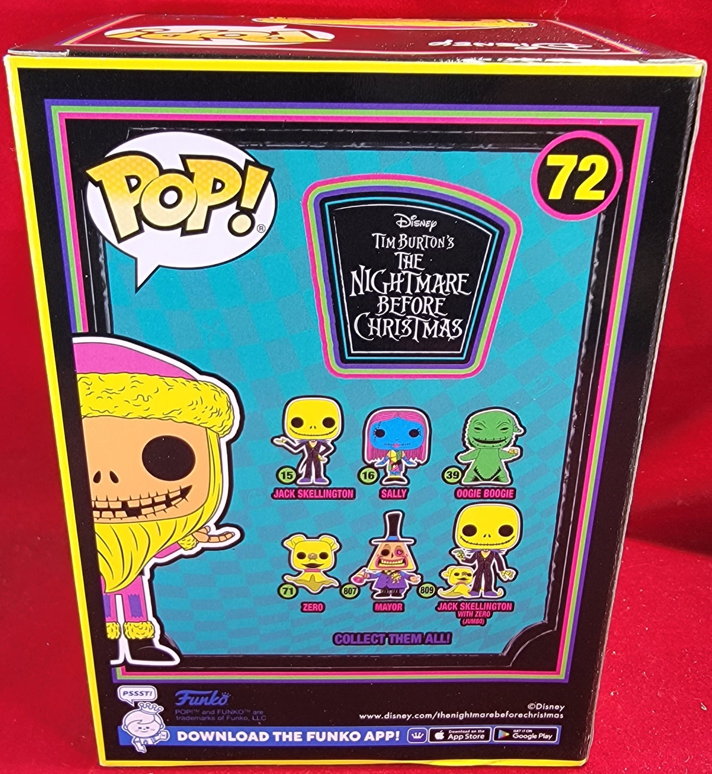 Santa Jack skellington funko exclusive # 72 (nib)