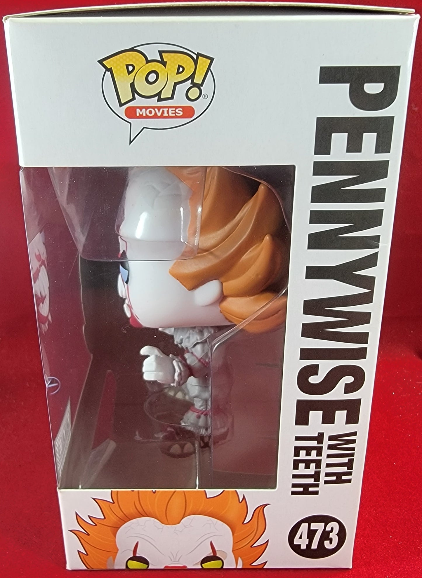 Pennywise with teeth fye exclusive funko # 473 (nib)