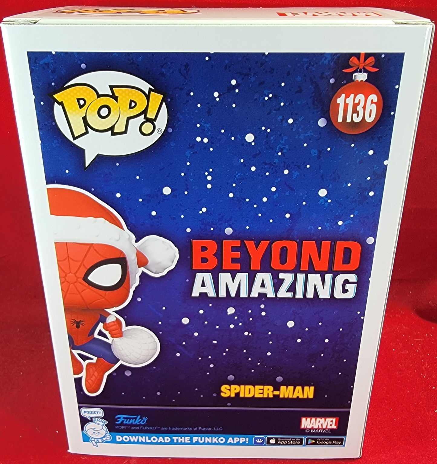 Spider-Man amazon exclusive funko # 1136 (nib)