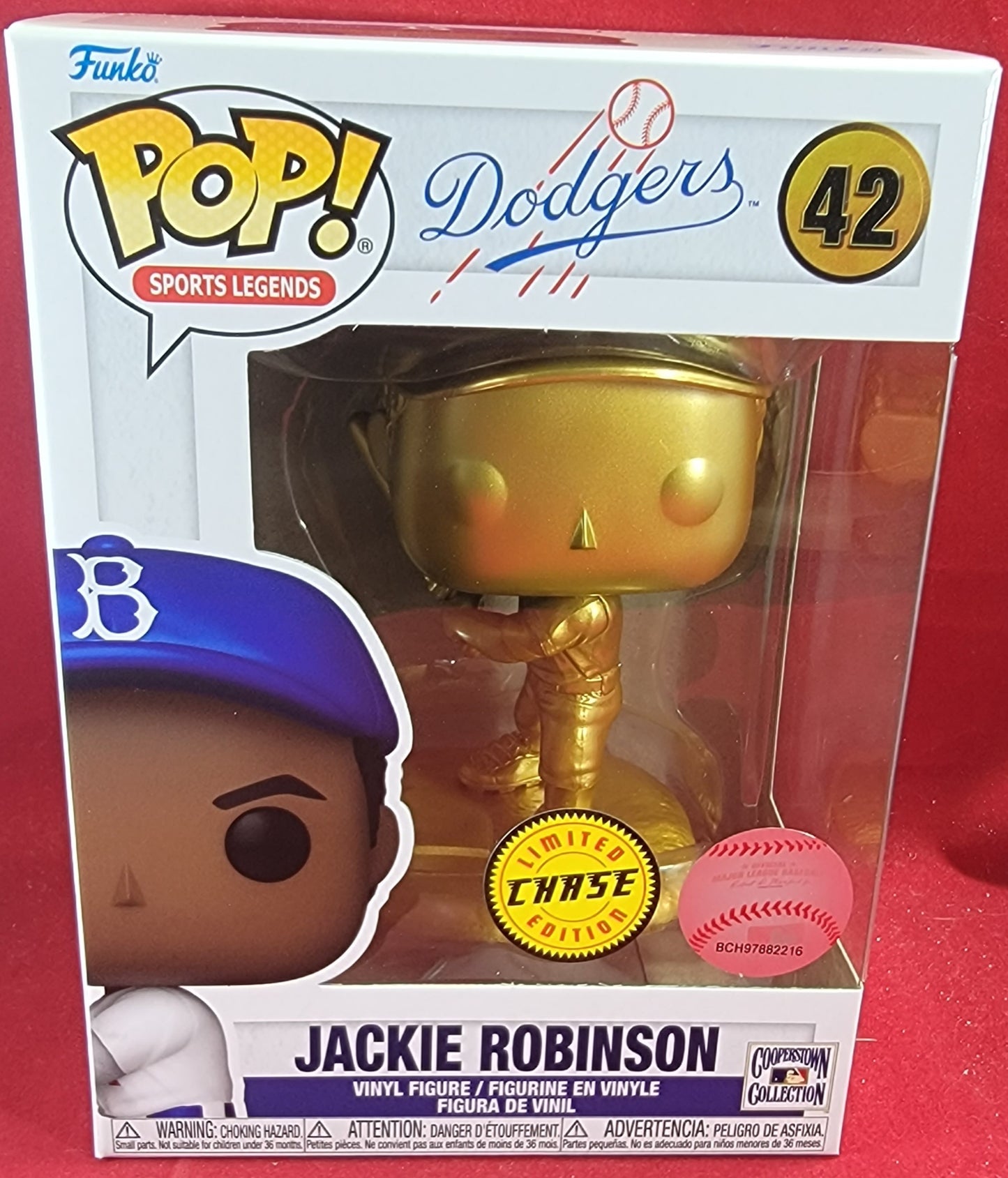 Jackie Robinson chase funko # 42 (nib)