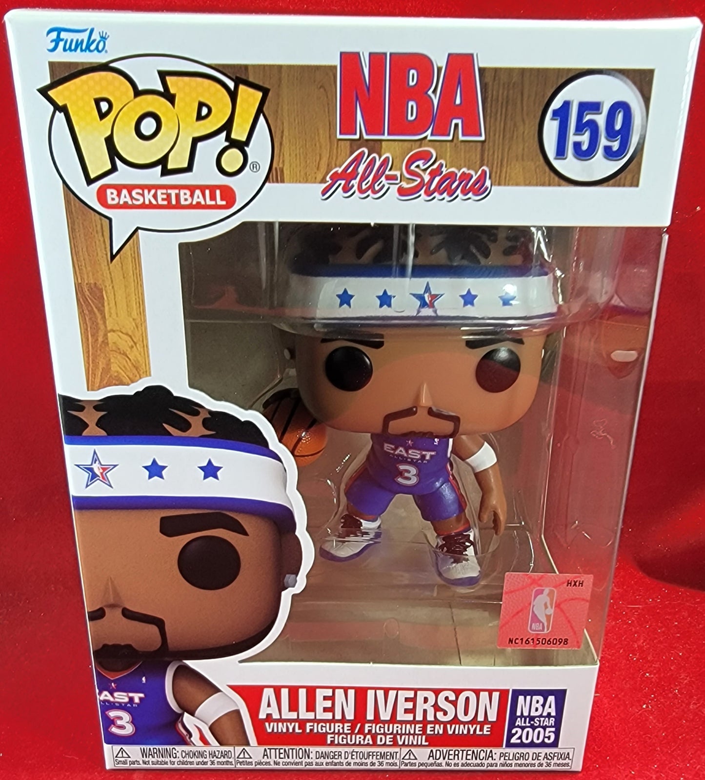 Allen Iverson funko # 159 (nib)
