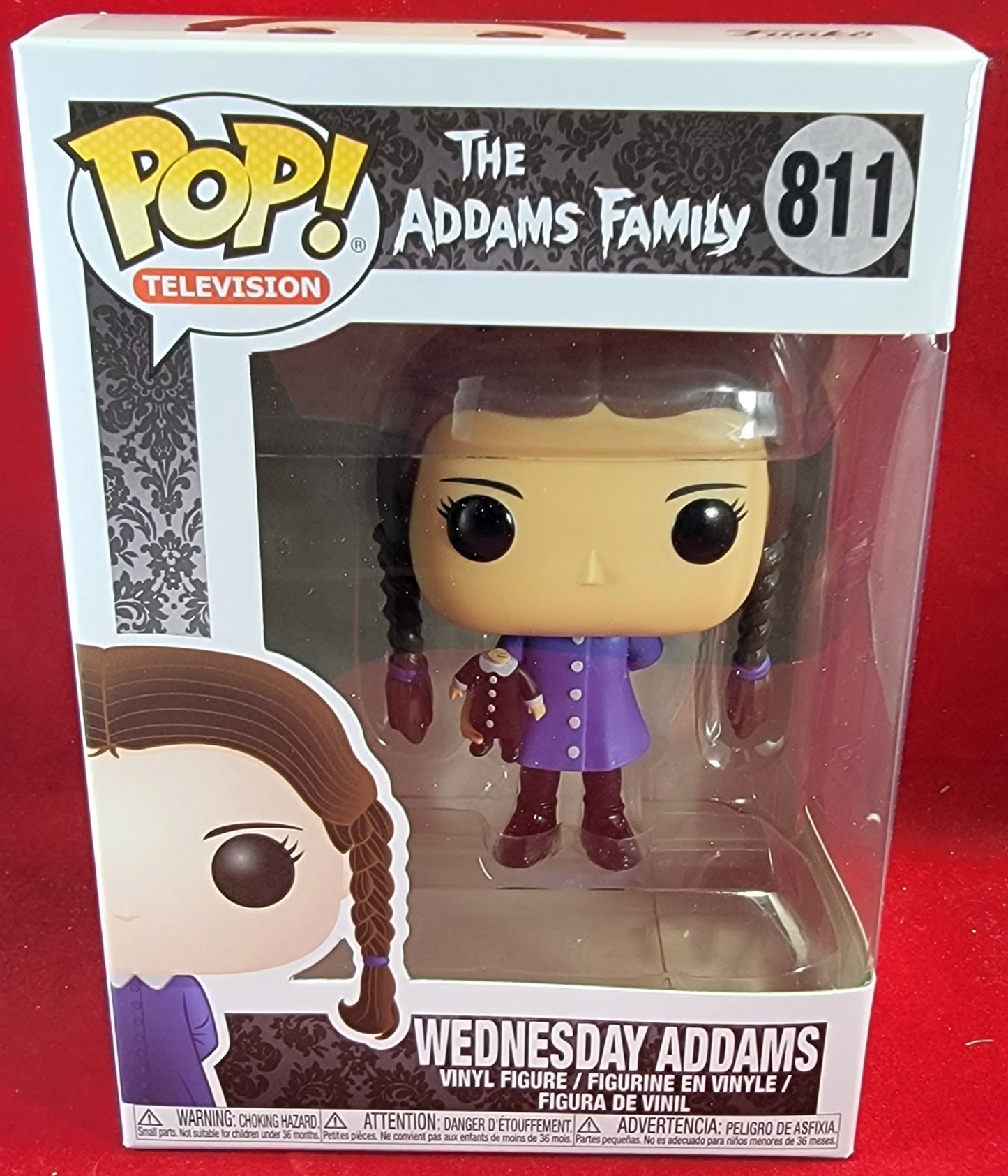 Brand new Wednesday Addams funko pop # 811 (nib)
