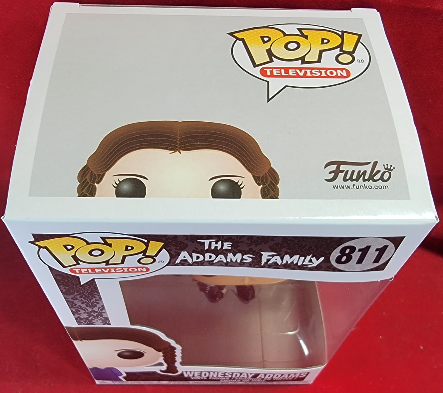 Brand new Wednesday Addams funko pop # 811 (nib)