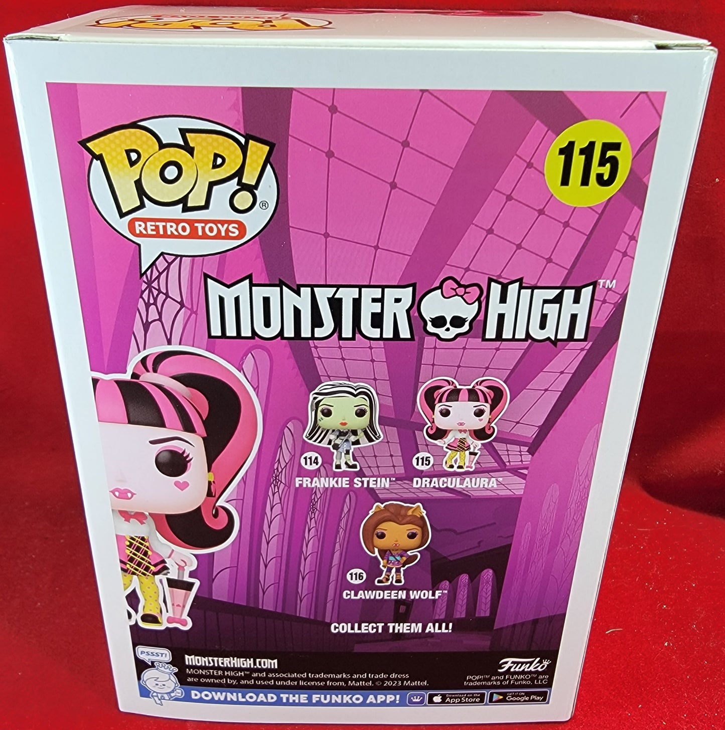 Draculaura funko # 115 (nib)