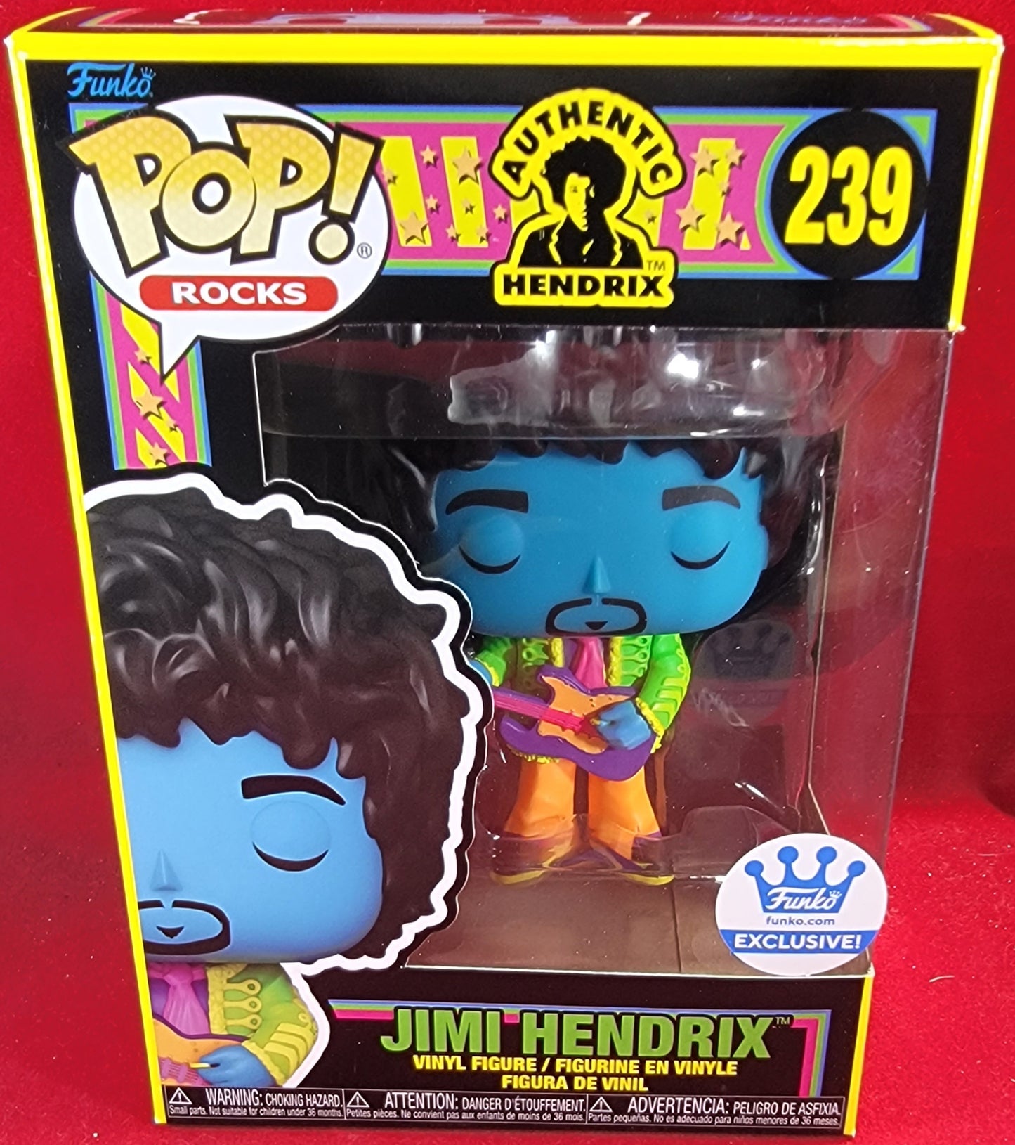 Jimi hendrix funko exclusive # 239 (nib)