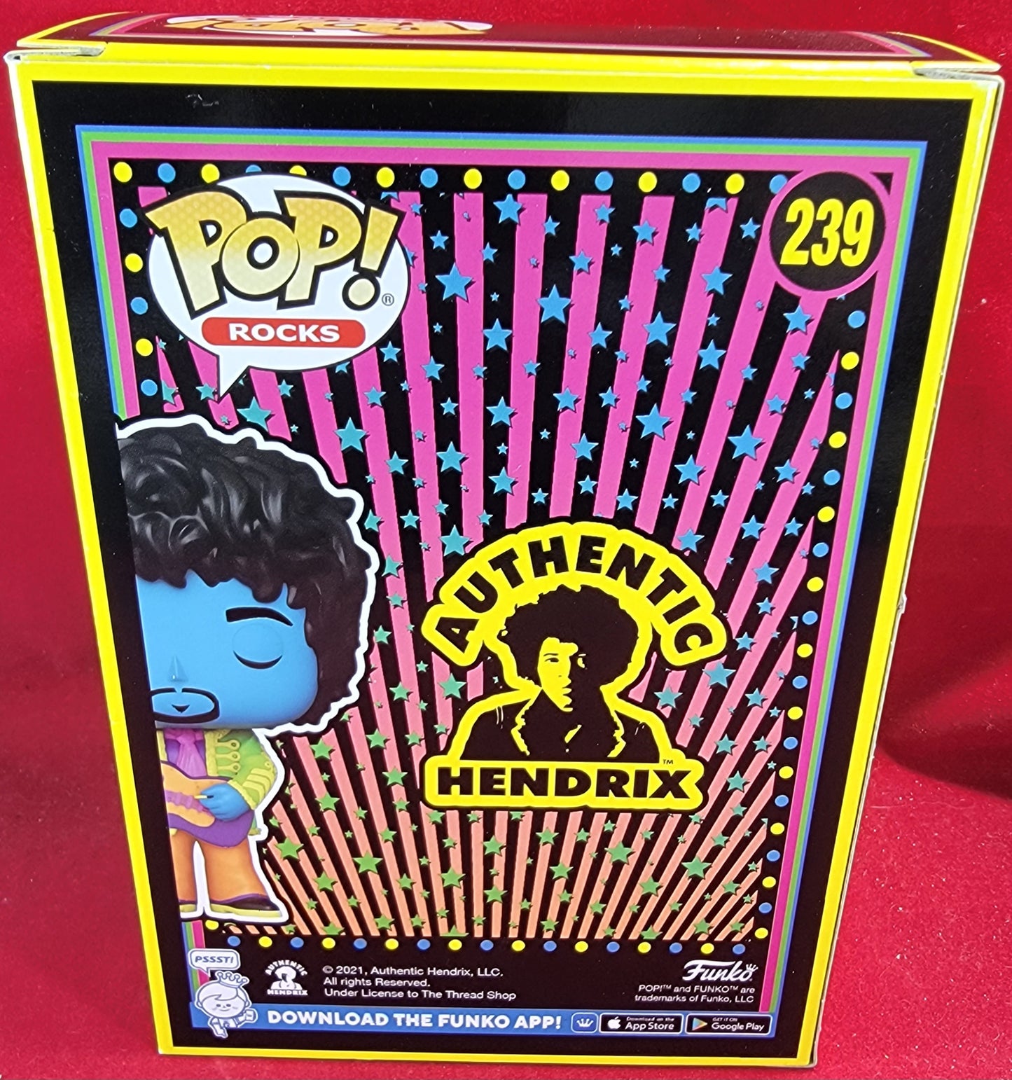 Jimi hendrix funko exclusive # 239 (nib)