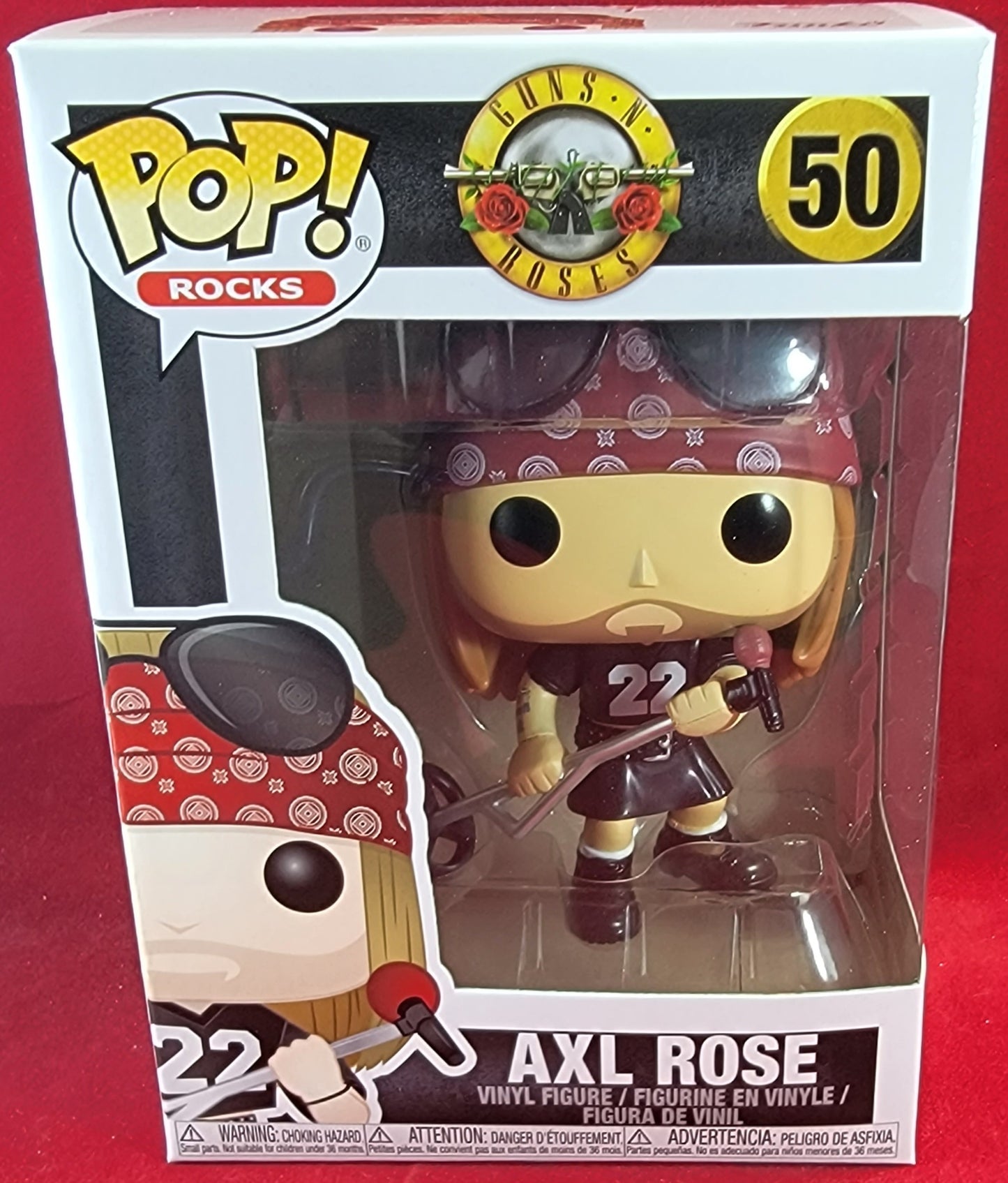 Axl rose funko # 50 (nib)