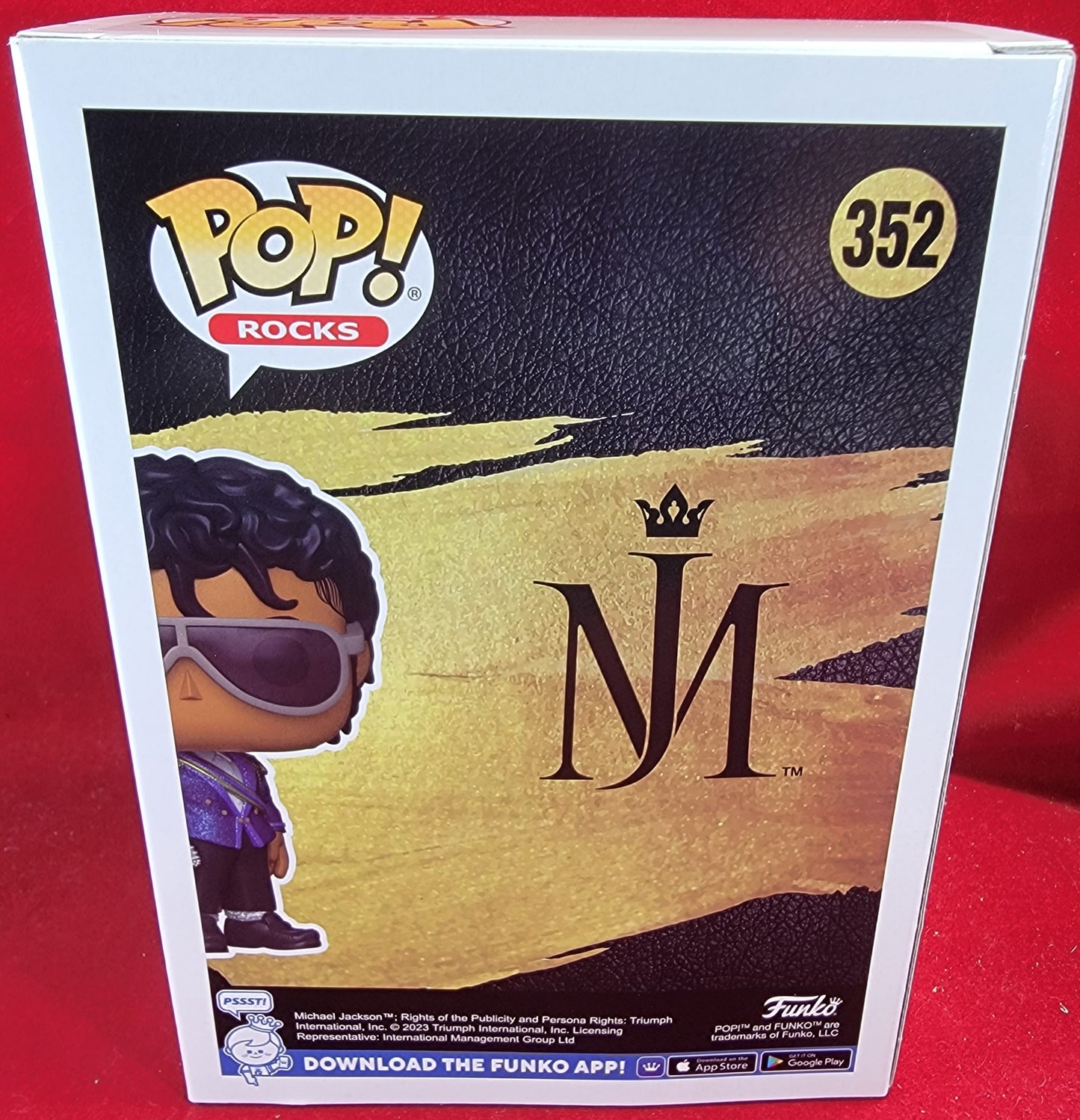 Michael Jackson funko exclusive # 352 (nib)