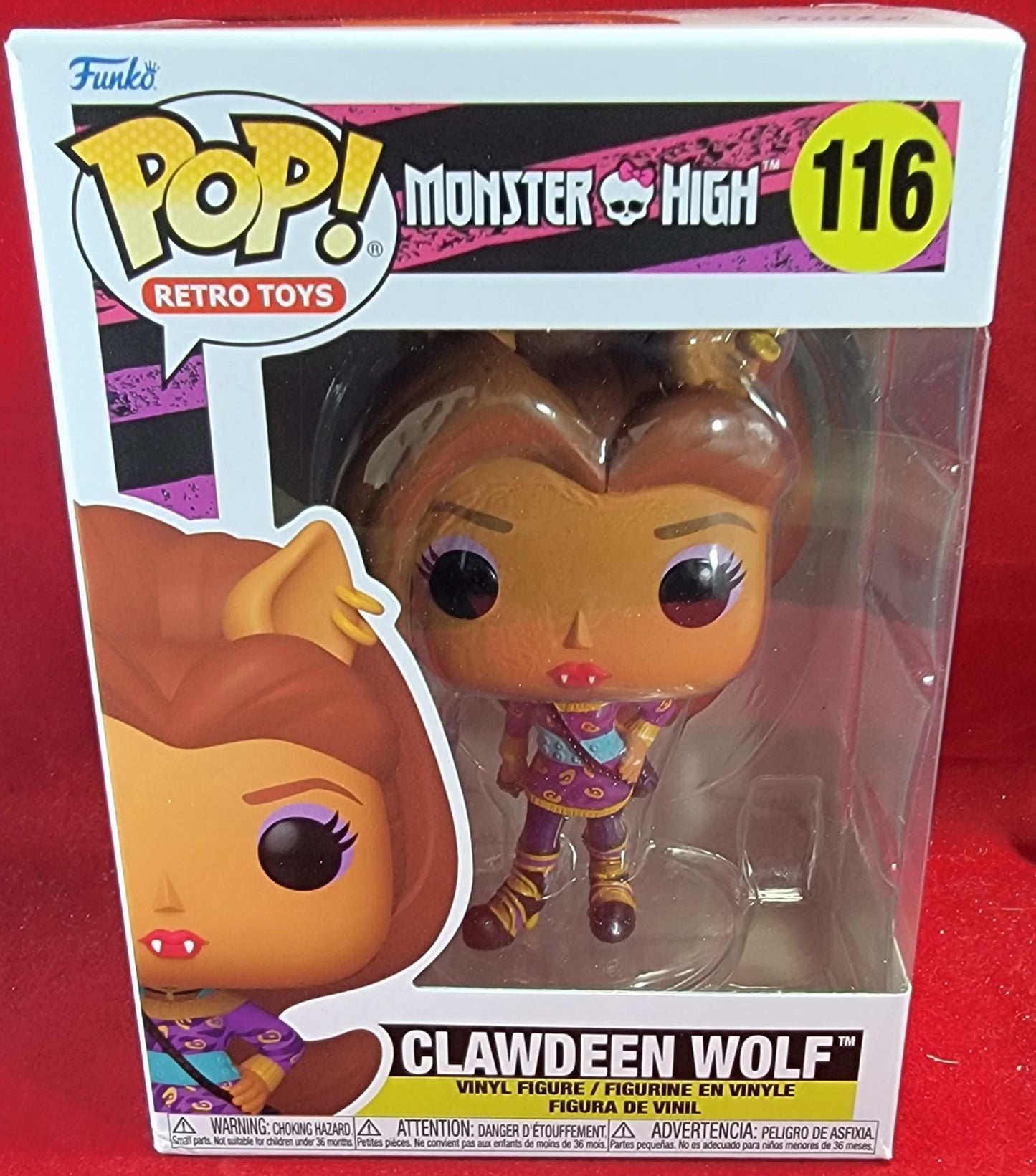 Clawdeen wolf funko # 116 (nib)