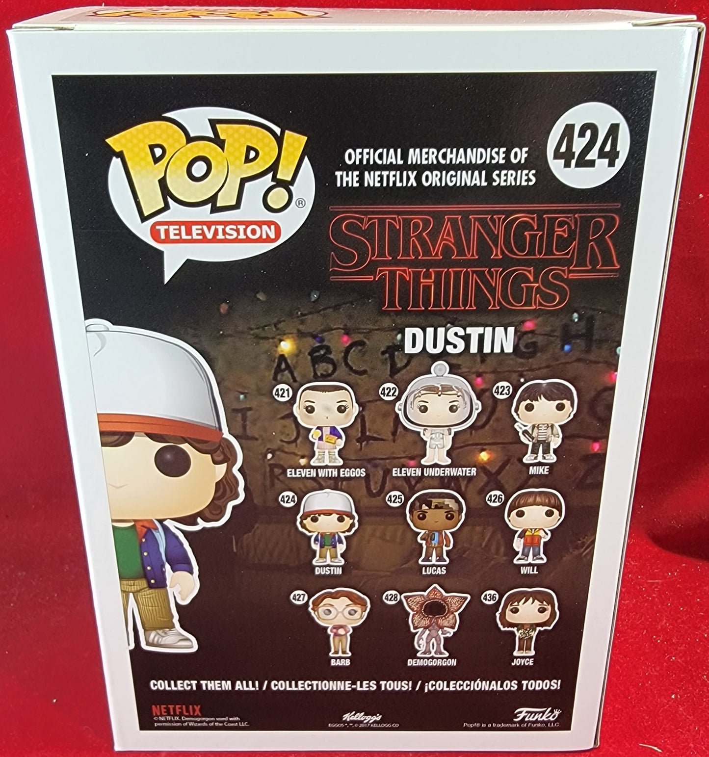 Dustin funko # 424 (nib)