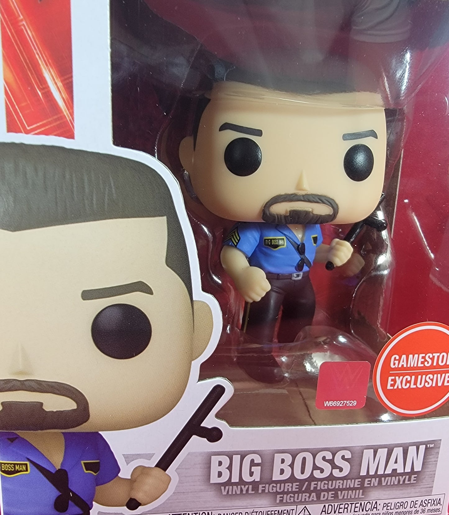 Big boss man gamestop exclusive funko # 135 (nib)