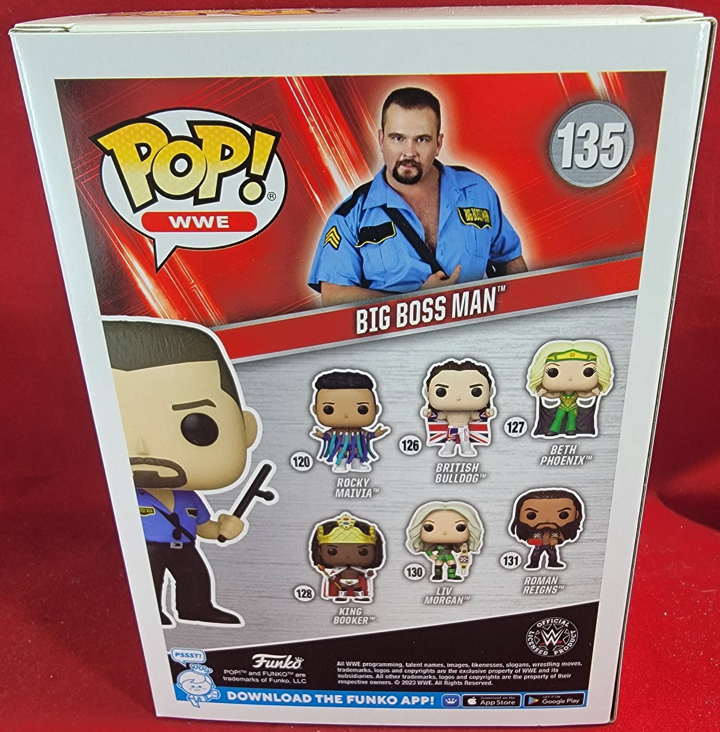 Big boss man gamestop exclusive funko # 135 (nib)