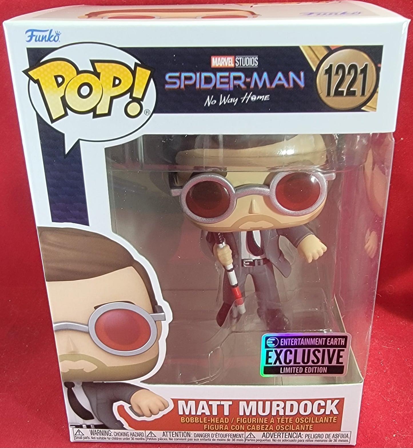 Brand new Matt Murdock entertainment earth exclusive funko # 1221 (nib)