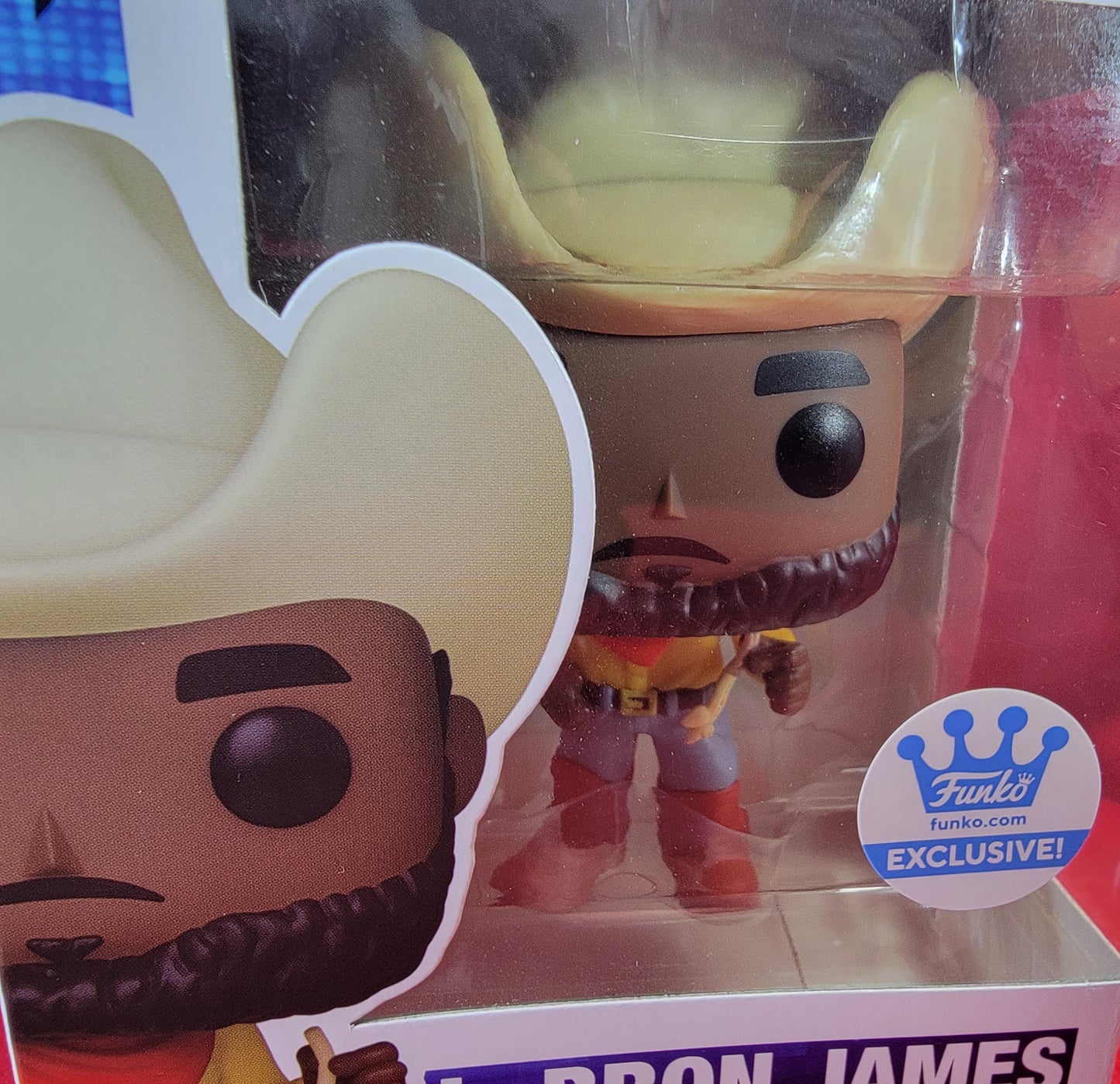 Lebron james funko exclusive # 1185 (nib)