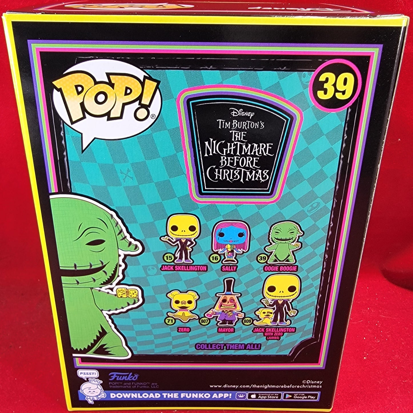 Oogie boogie funko # 39 (nib)
