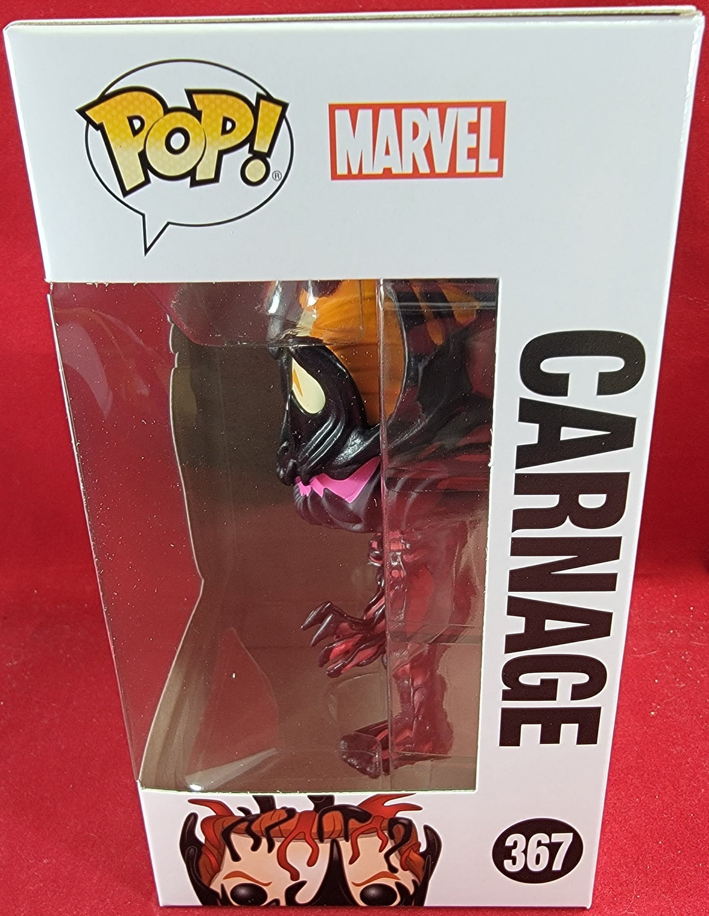 Carnage funko # 367 (nib)