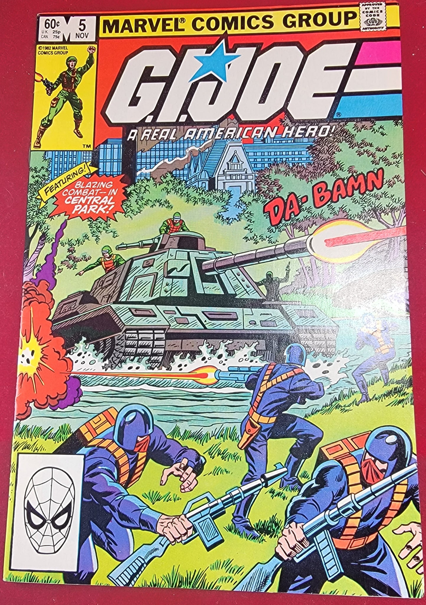 G.i.joe a real American hero comic # 5 (1982)
