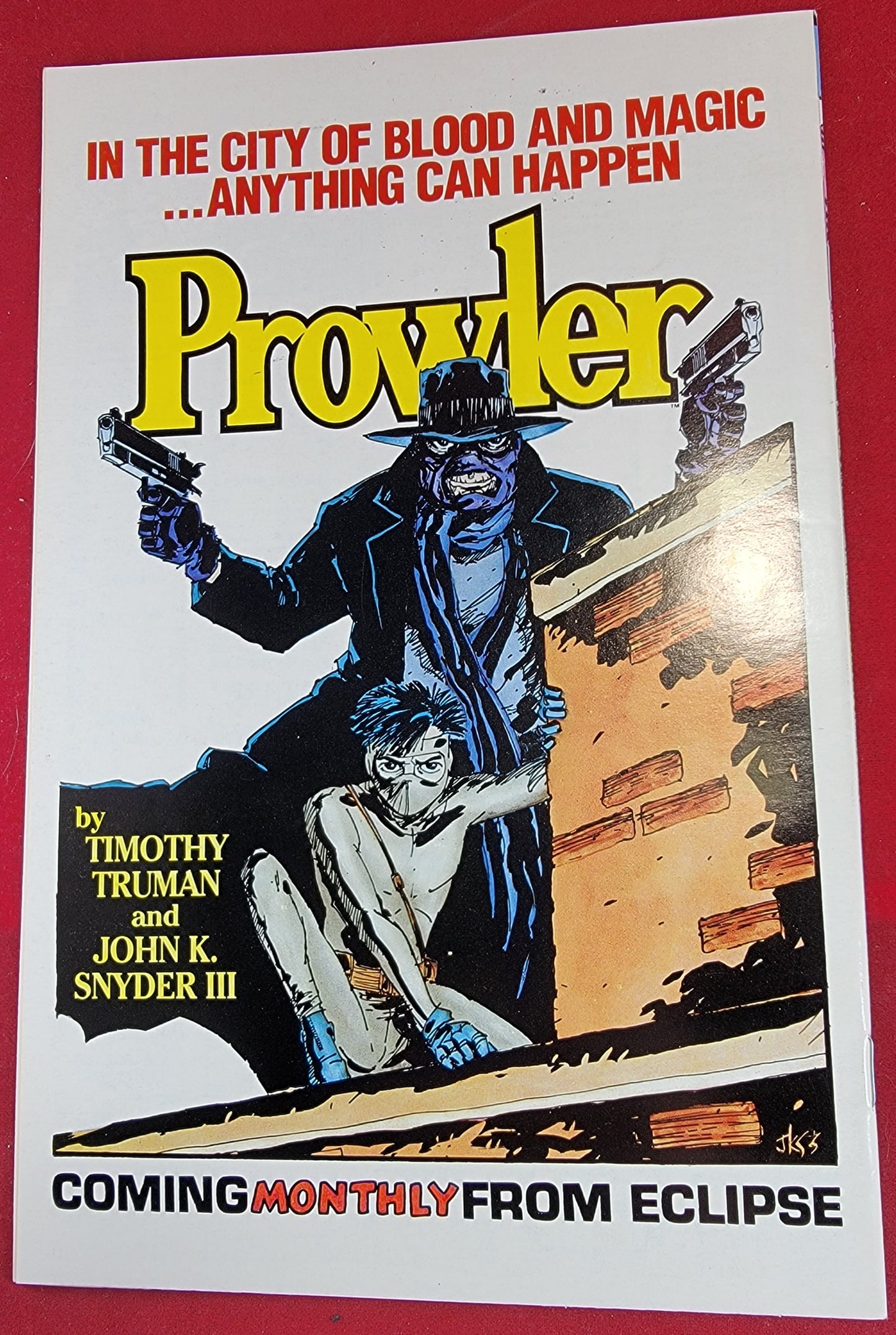 Strike eclipse comics no 1 (1987)
