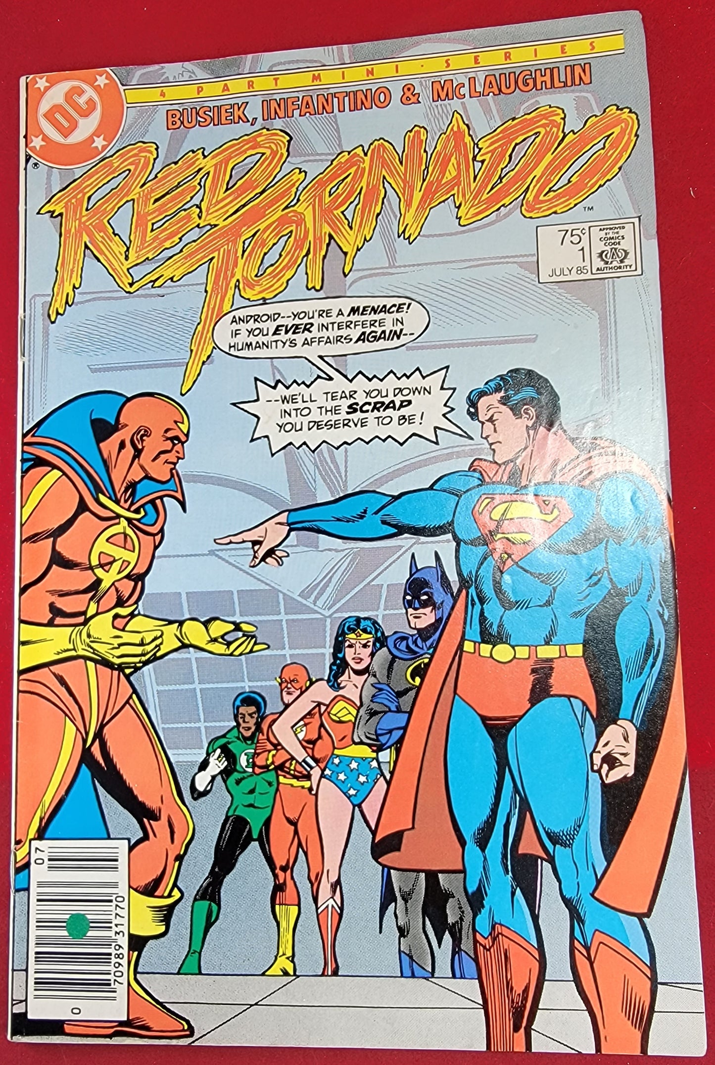 Red Tornado comic book # 1 (1985)