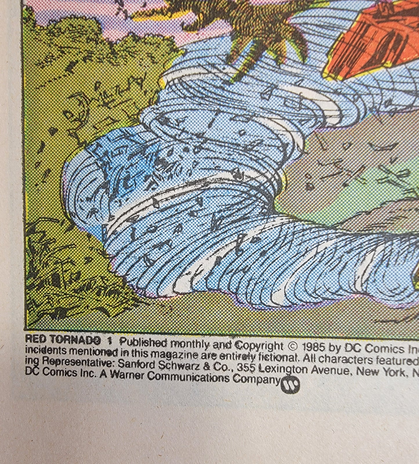 Red Tornado comic book # 1 (1985)