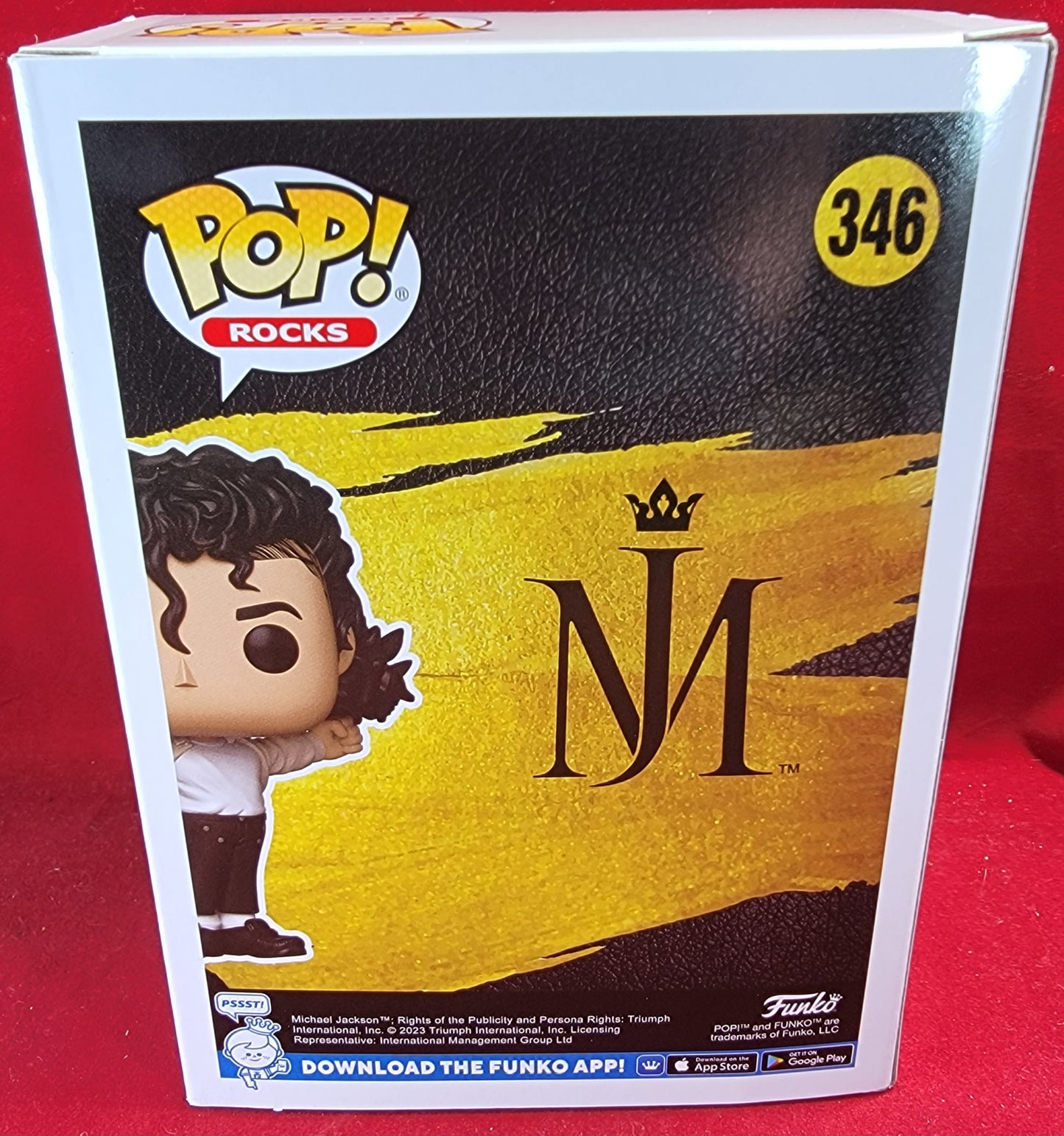 Michael Jackson funko # 346 (nib)