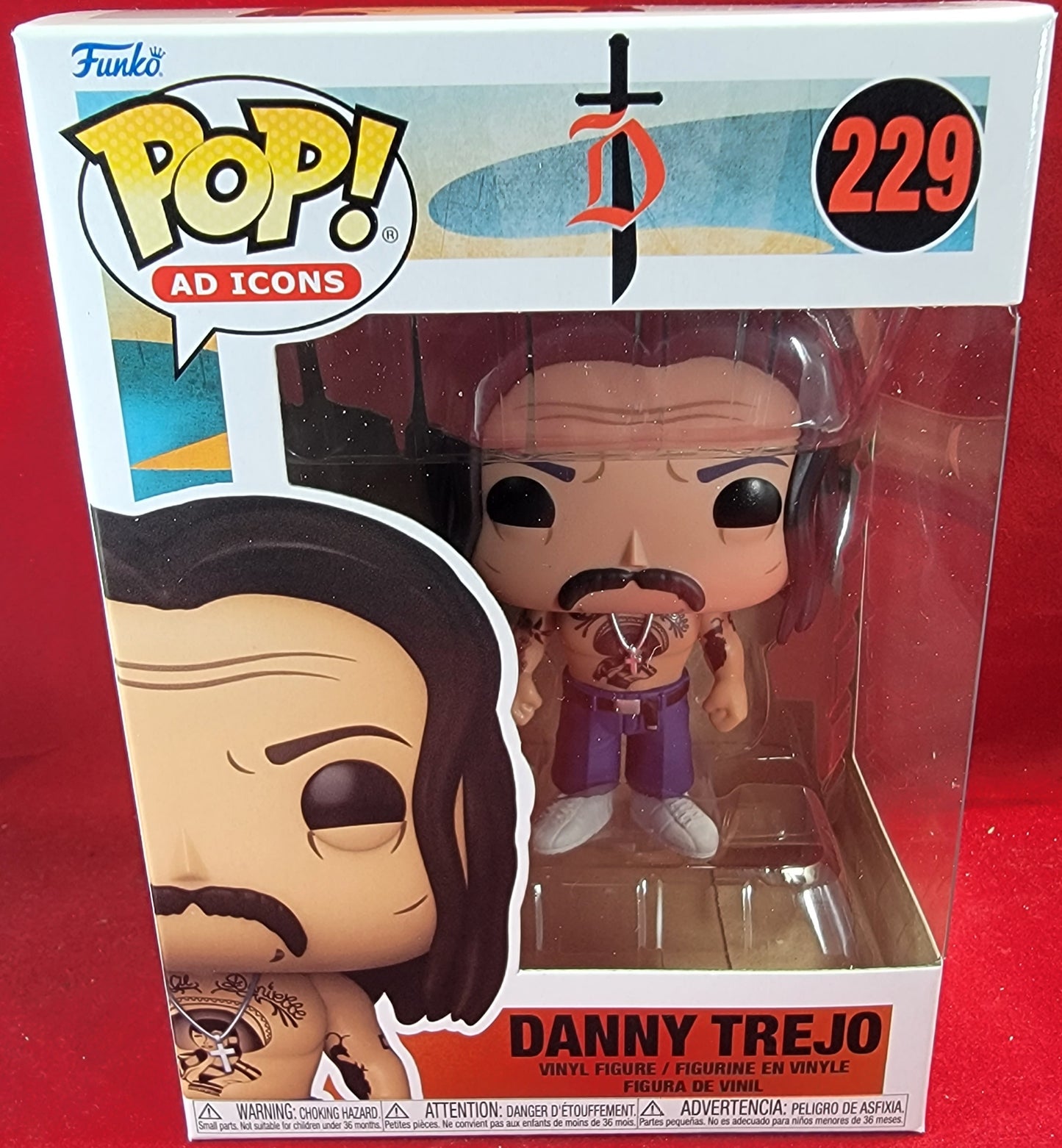 Danny Trejo funko # 229 (nib)