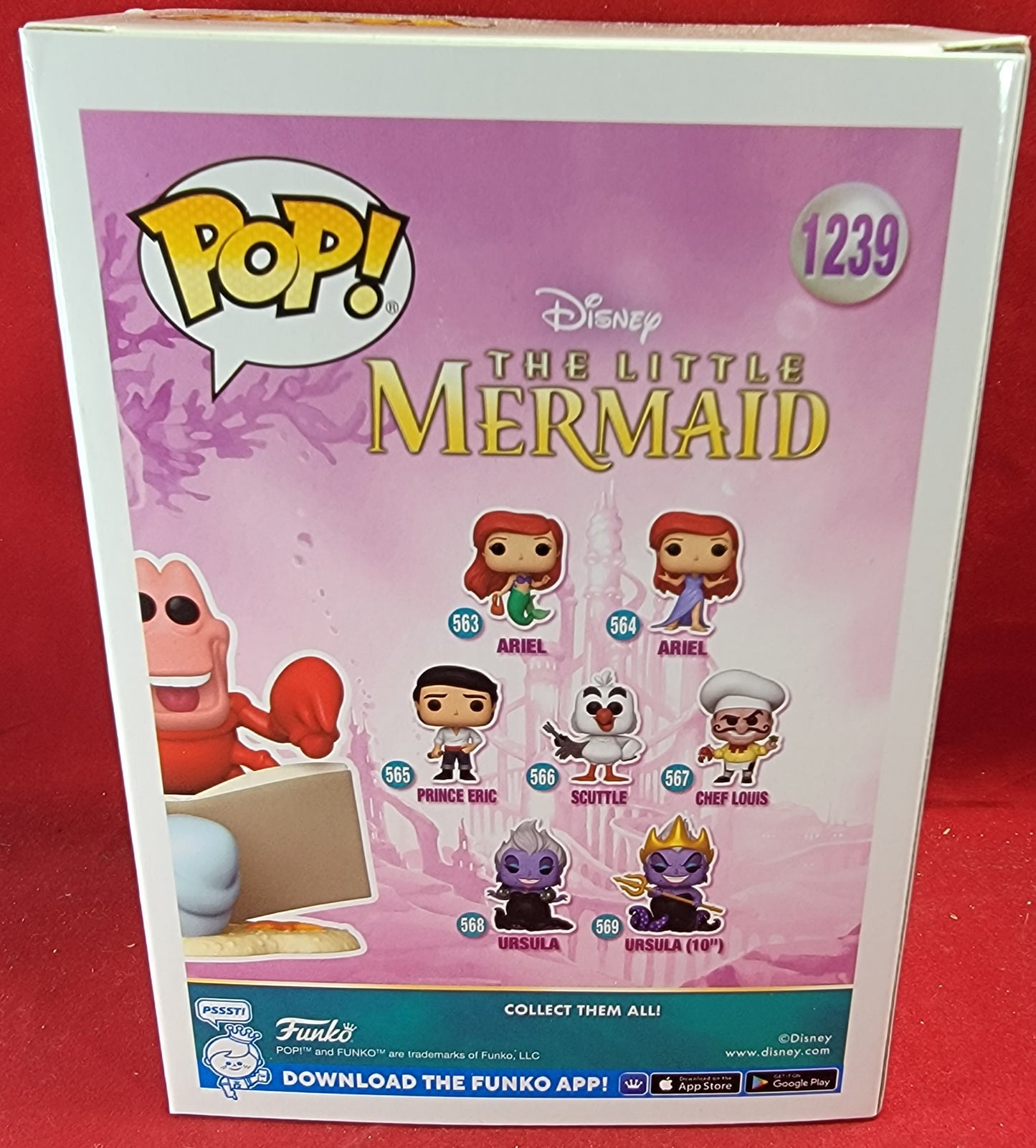 Sebastián entertainment earth exclusive funko # 1239 (nib)